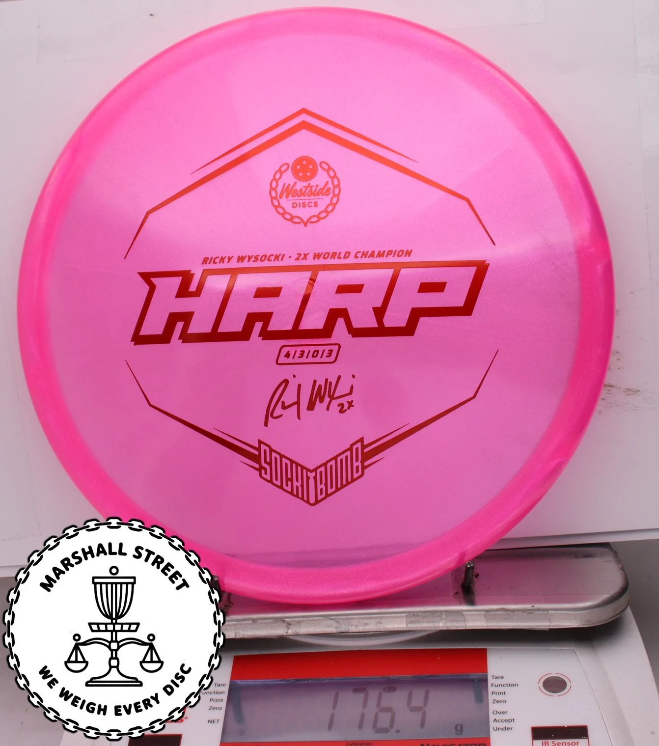 223565.jpg VIP Ice Glimmer Harp, Ricky Wysocki - #52 Pink, 176