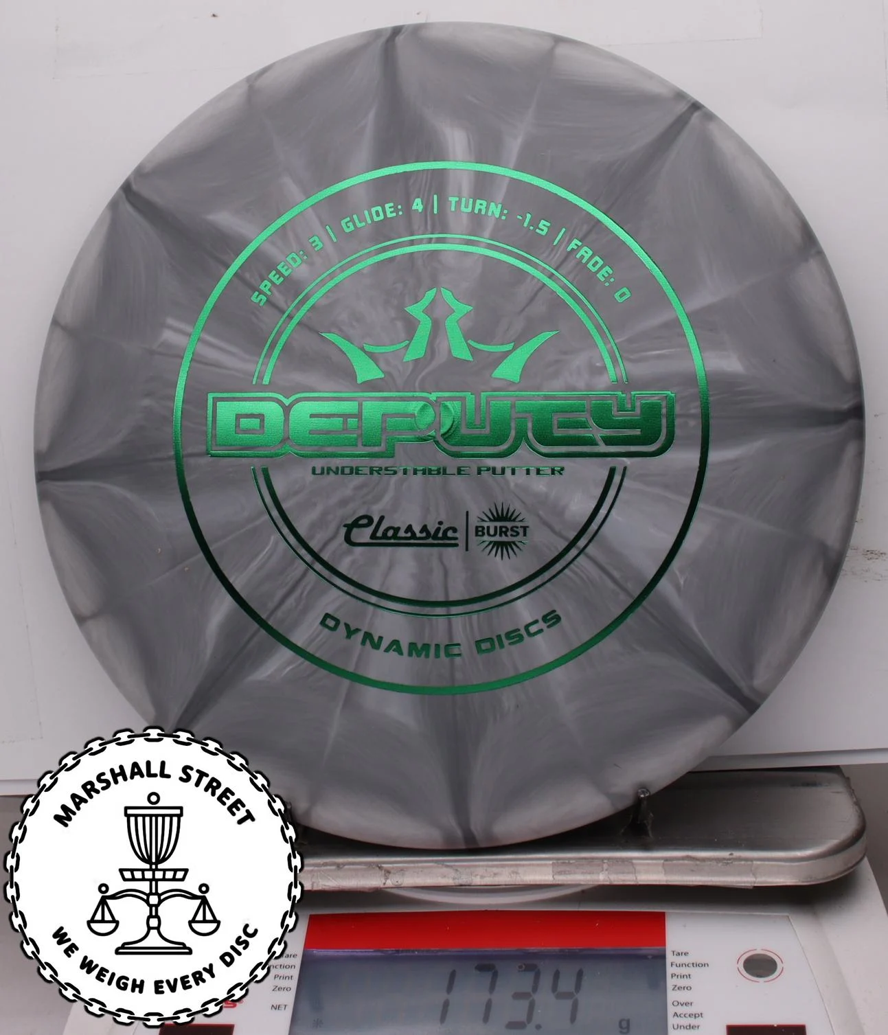 223033.jpg Classic Burst Deputy - #08 Gray, 173