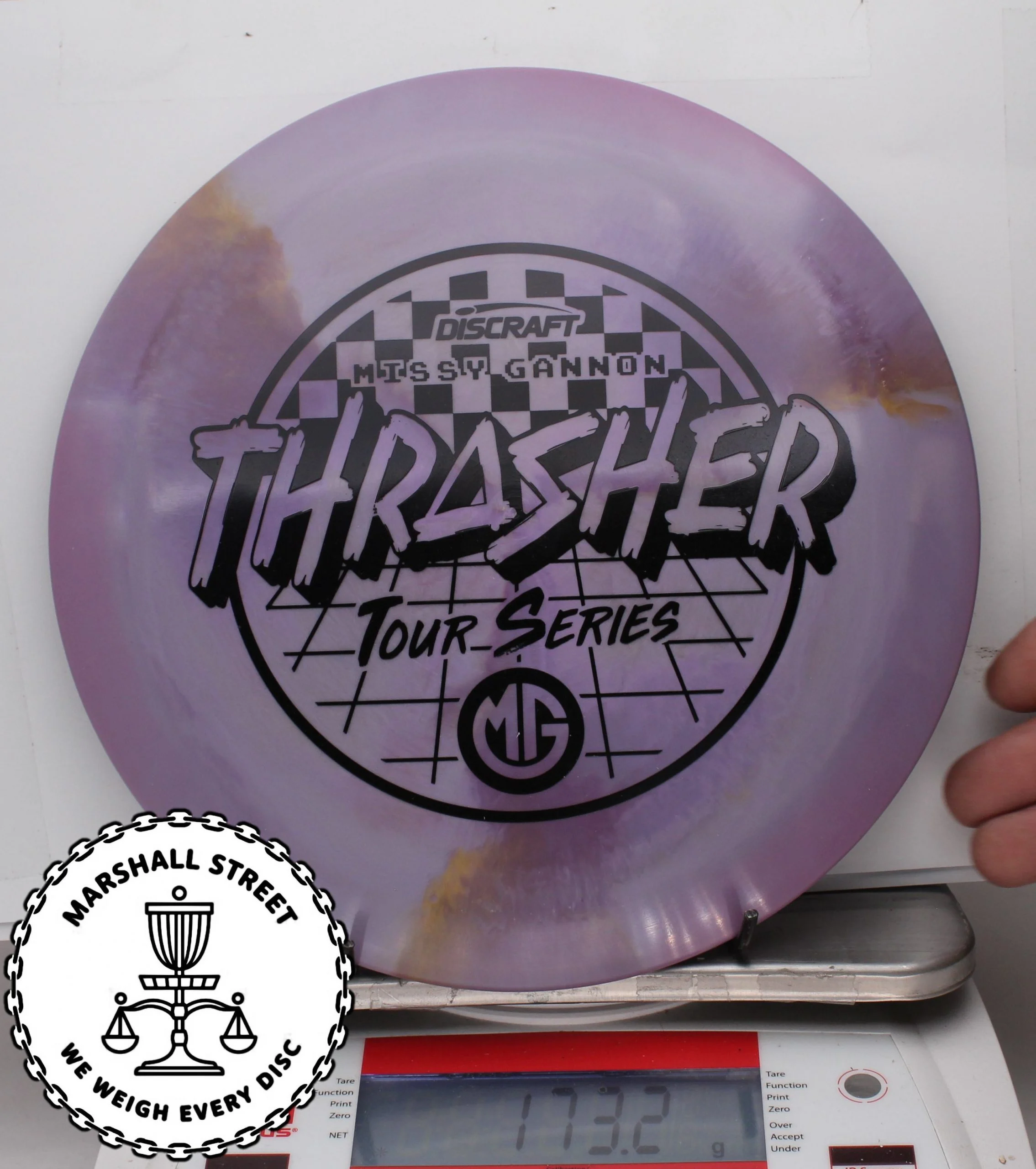 215394.jpg ESP Swirl Thrasher, Missy Gannon - 2022 Tour Series - #04 Purple, 173