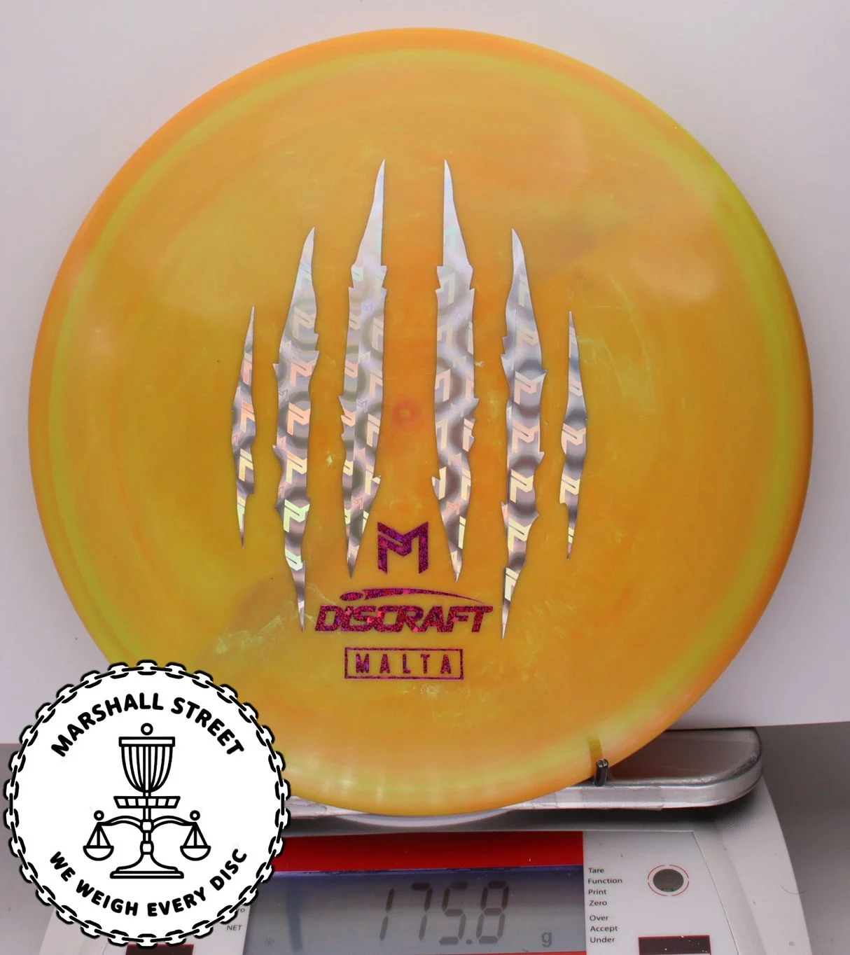 227489.jpg ESP Malta, Paul McBeth - 6X Claws - #60 Golden, 176