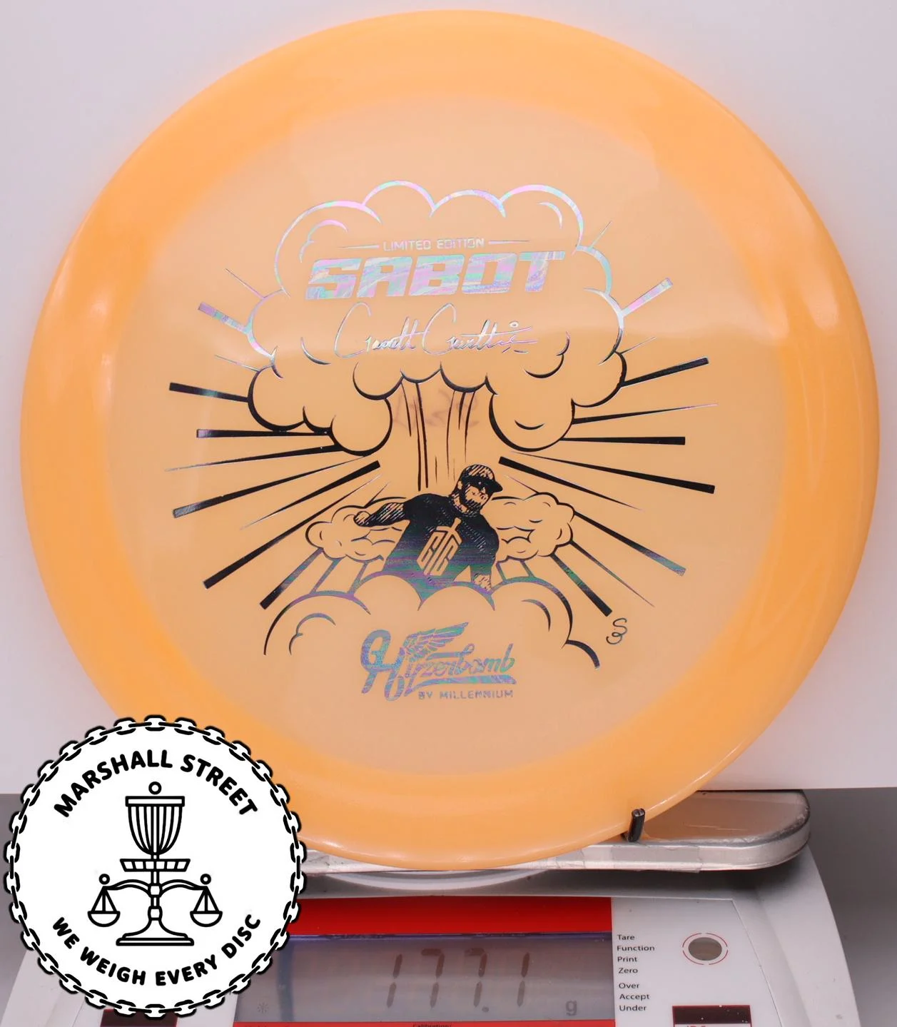 225777.jpg Recon Color Lunar Sabot, Garret Gurthie - 1st Run - #05 OrangGlo, 177