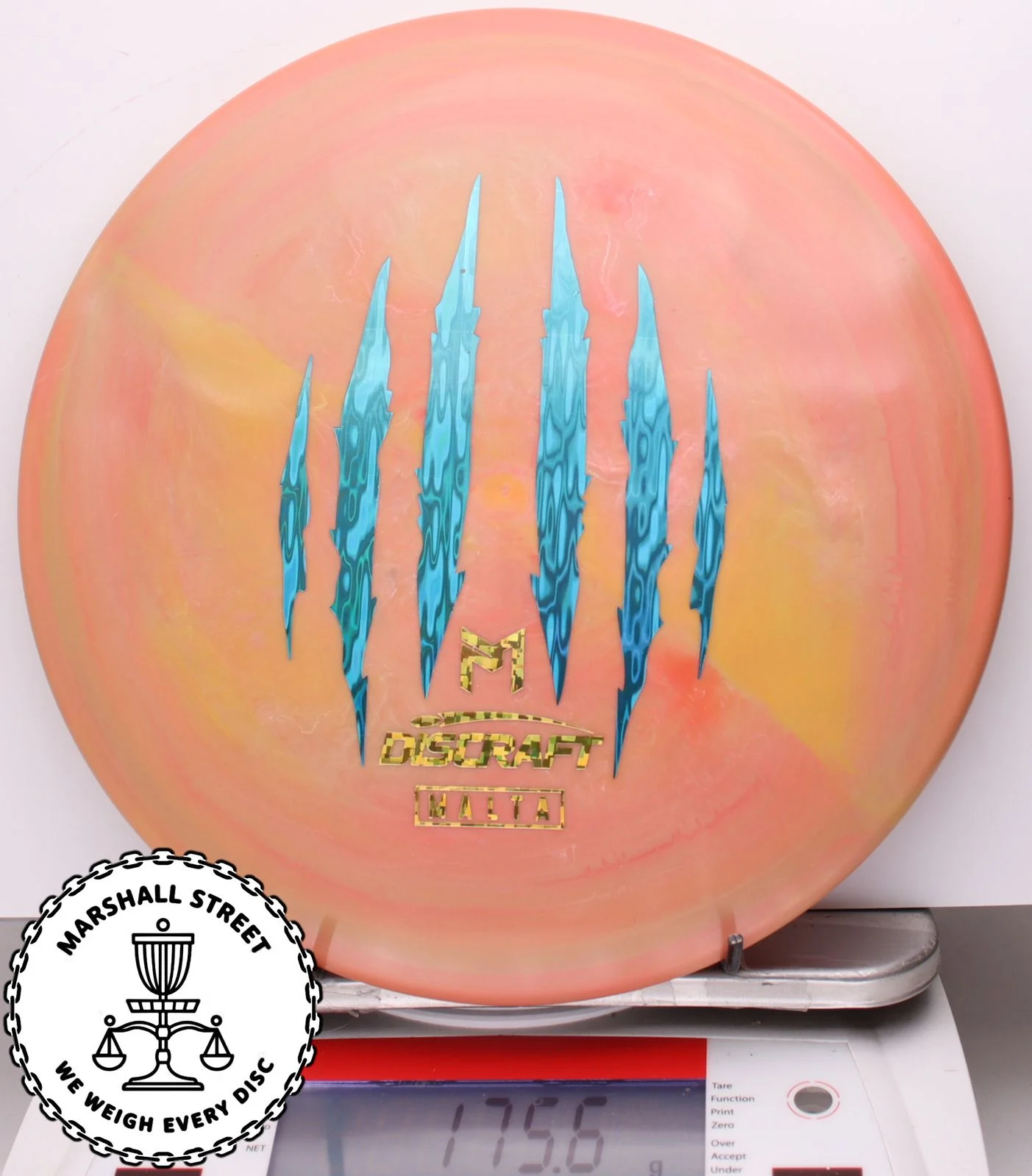 236124.jpg ESP Malta, Paul McBeth - 6X Claws - #88 Peach, 176