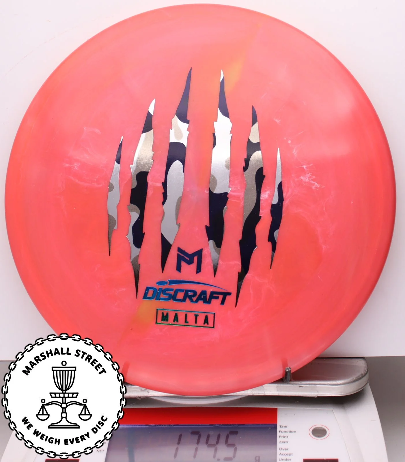 236125.jpg ESP Malta, Paul McBeth - 6X Claws - #89 Redish, 174