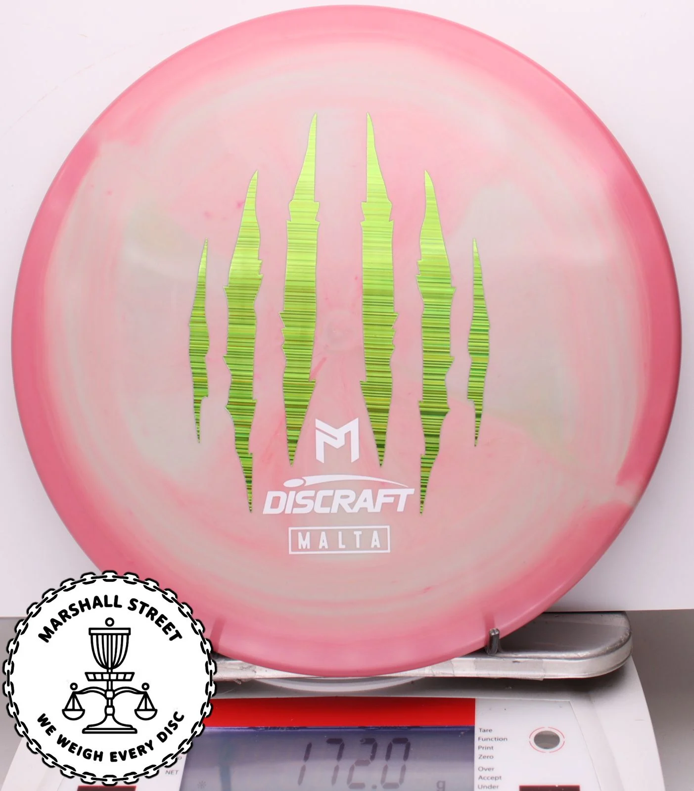 236131.jpg ESP Malta, Paul McBeth - 6X Claws - #95 Pinkish, 172