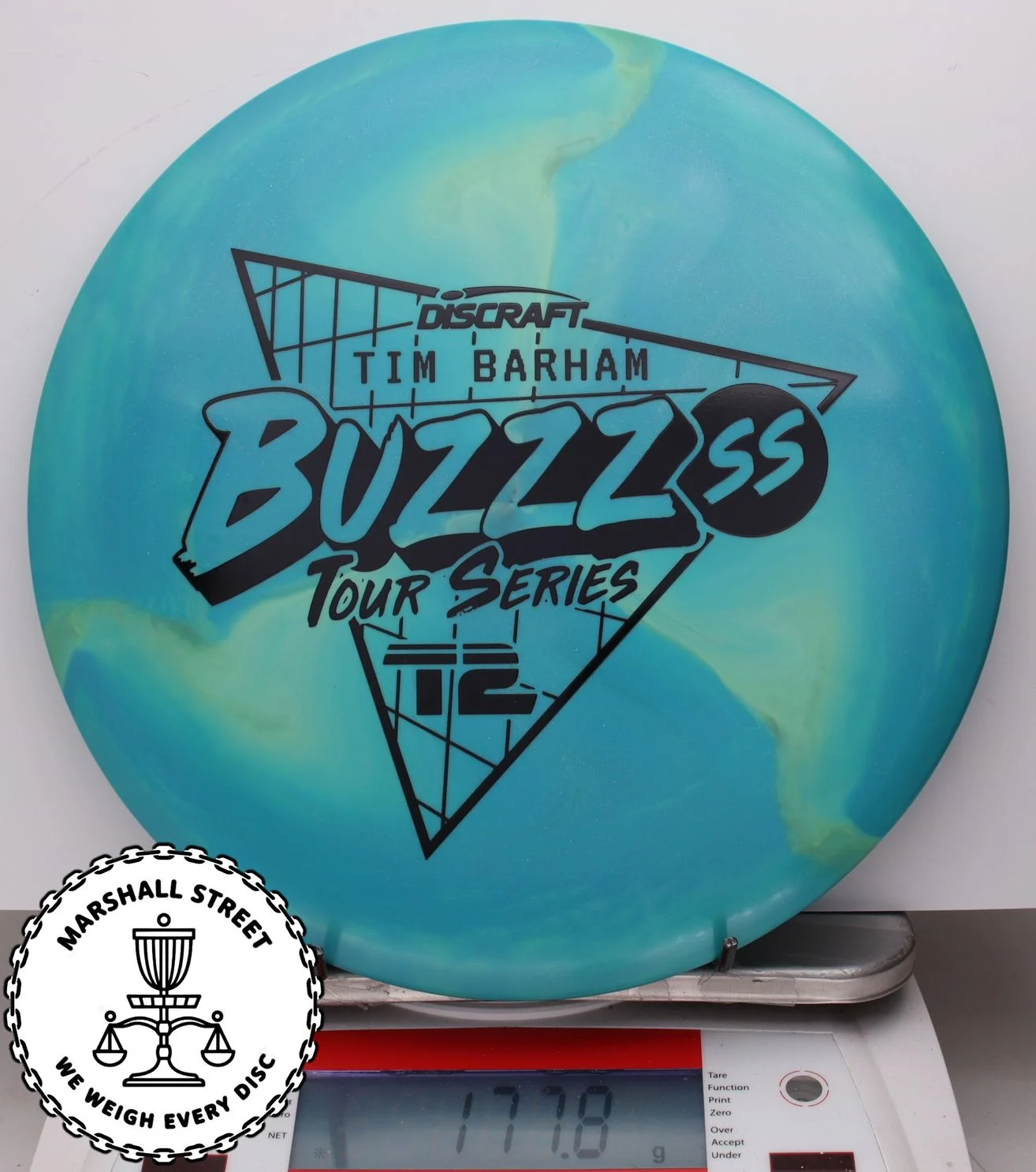 245156.jpg ESP Swirl Buzzz SS, Tim Barham - 2022 Tour Series - #77 Teal, 178
