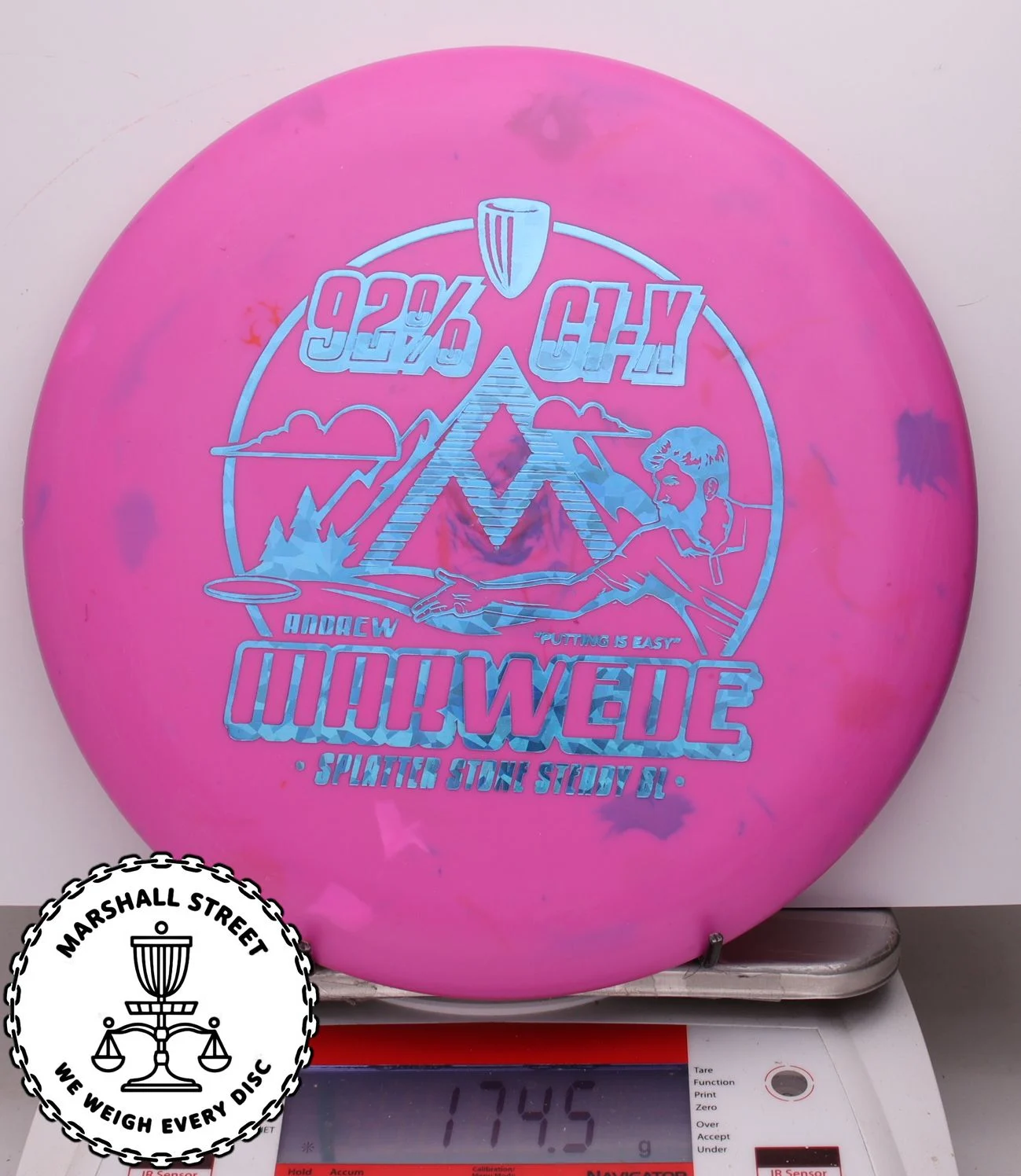245884.jpg Splatter Stone Steady BL, AM - #16 Magenta, 174