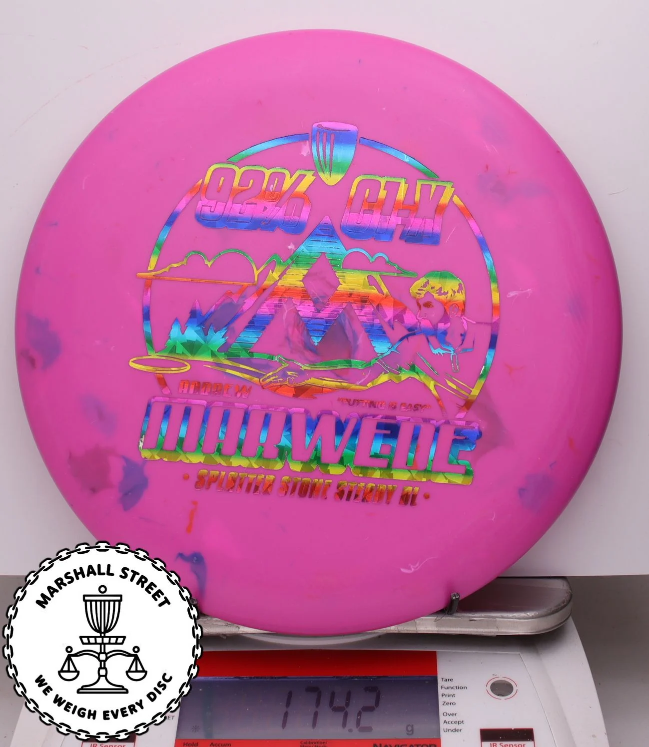 245885.jpg Splatter Stone Steady BL, AM - #17 Magenta, 174