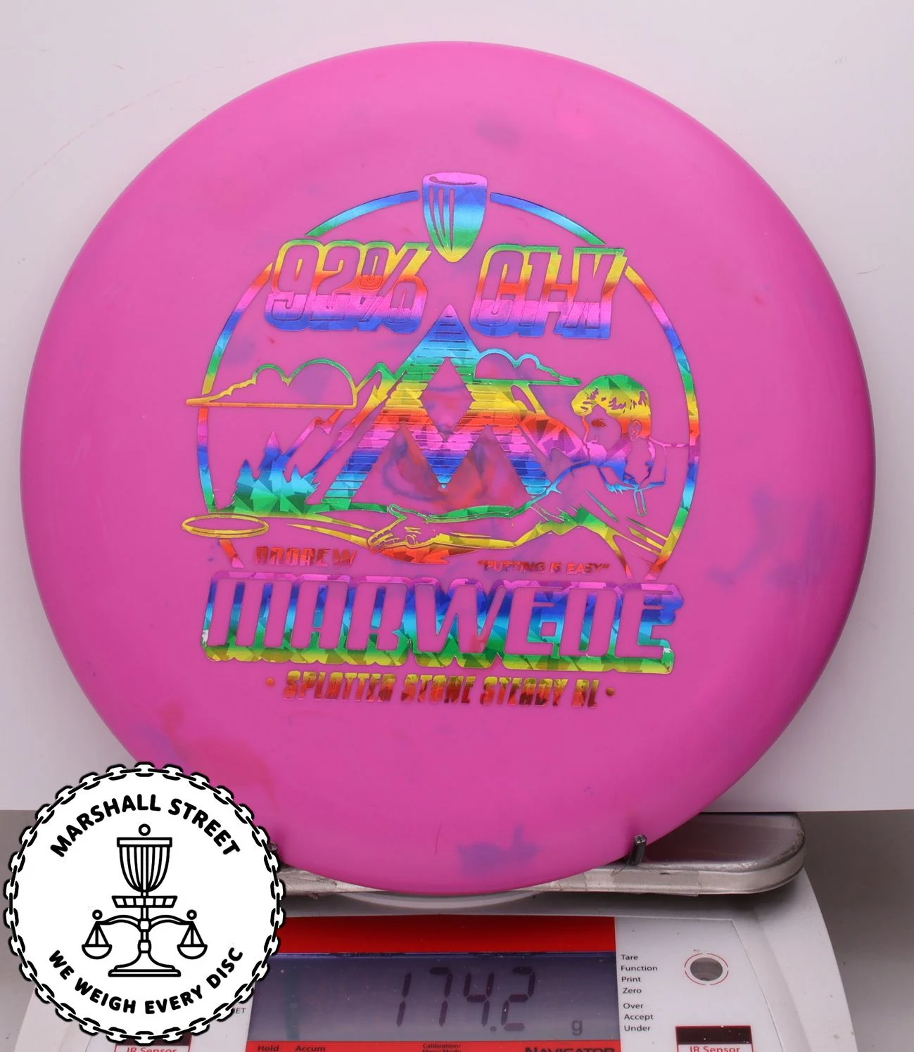 245886.jpg Splatter Stone Steady BL, AM - #18 Magenta, 174
