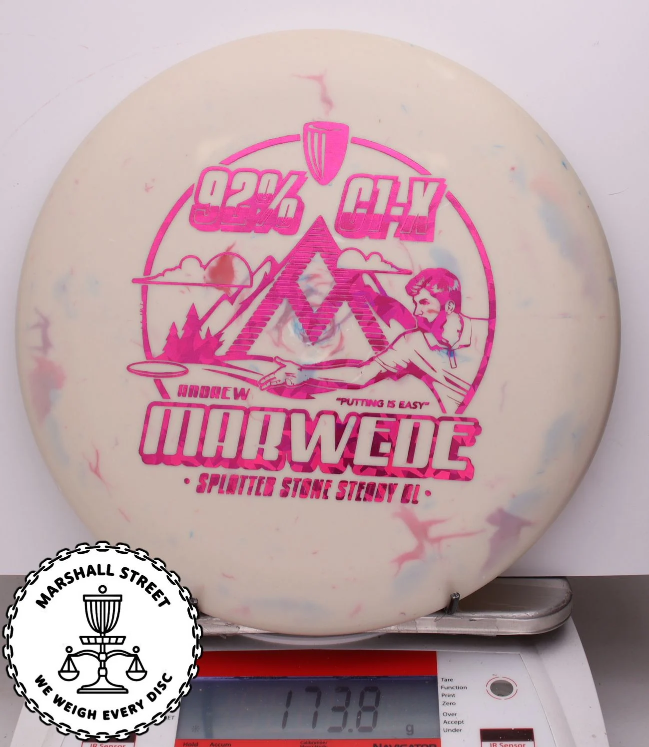 245891.jpg Splatter Stone Steady BL, AM - #23 Whiteish, 174