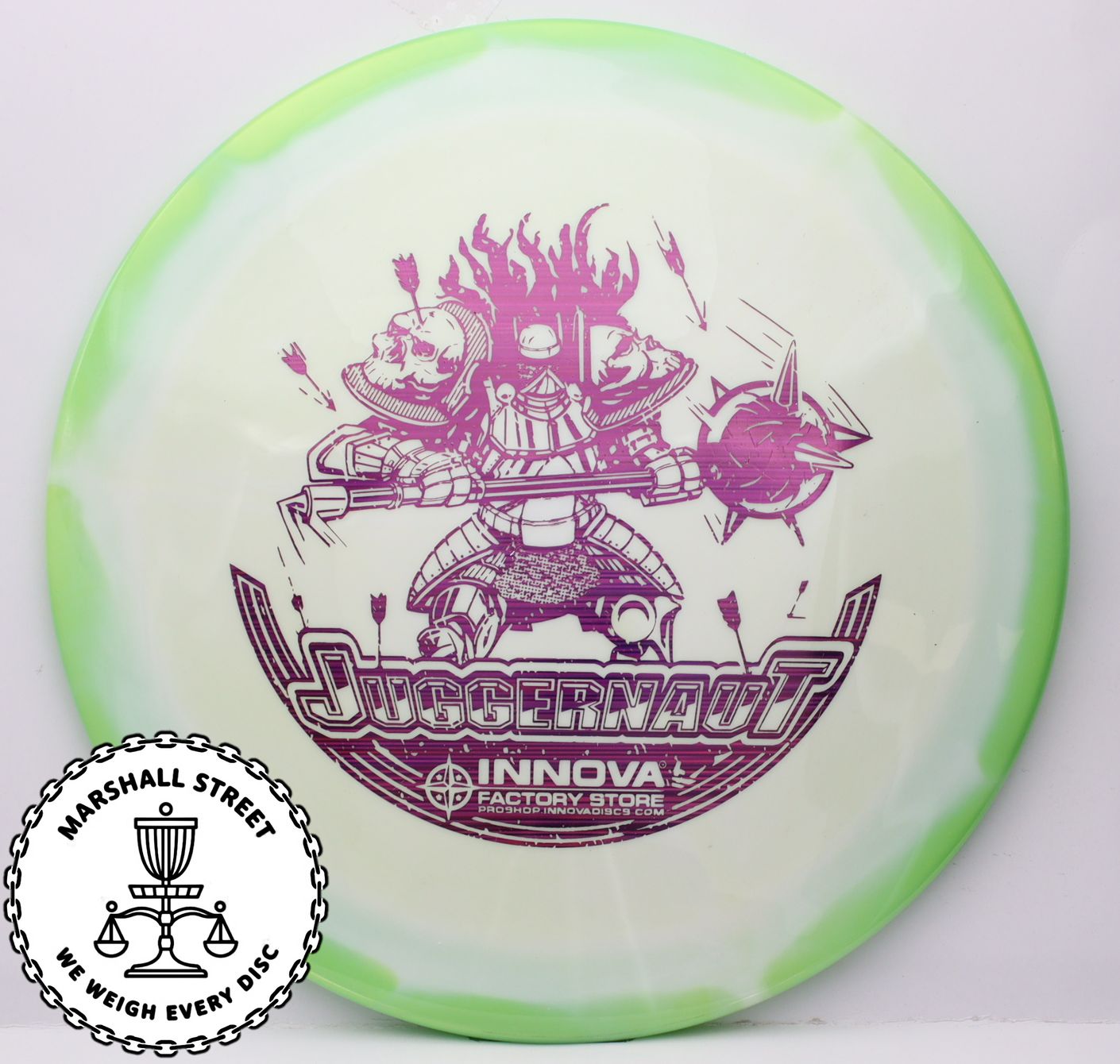 Halo Star Juggernaut, Pre Flight Numbers • Marshall Street Disc Golf