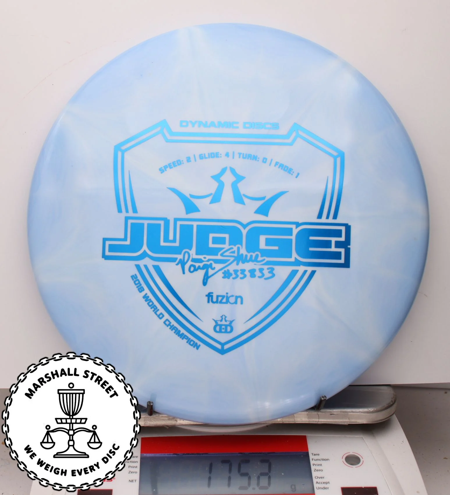 255244.jpg Fuzion Burst Judge, Paige Shue - #27 Blue, 175