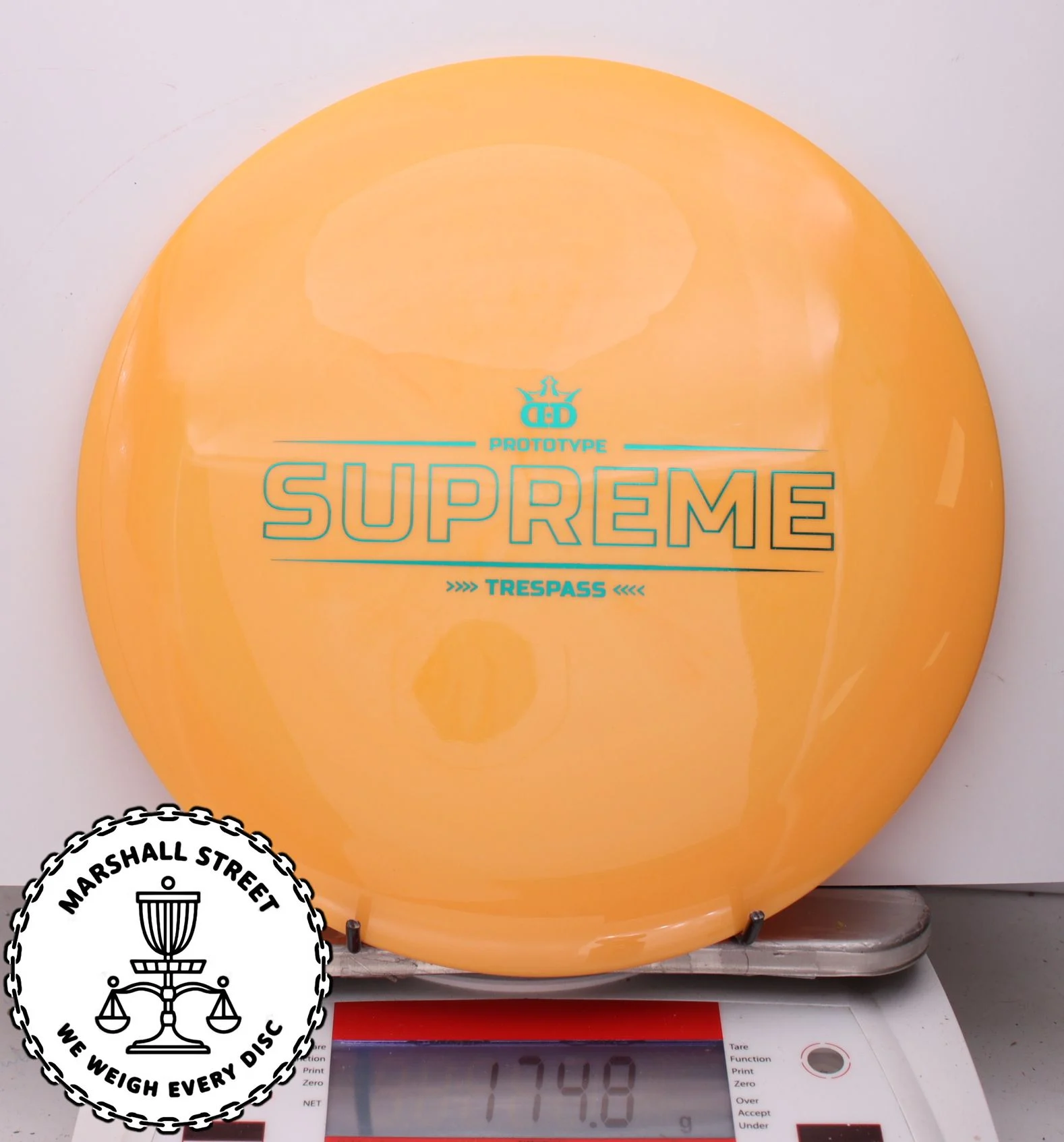 255396.jpg Supreme Trespass, Prototype - #38 Orange, 175