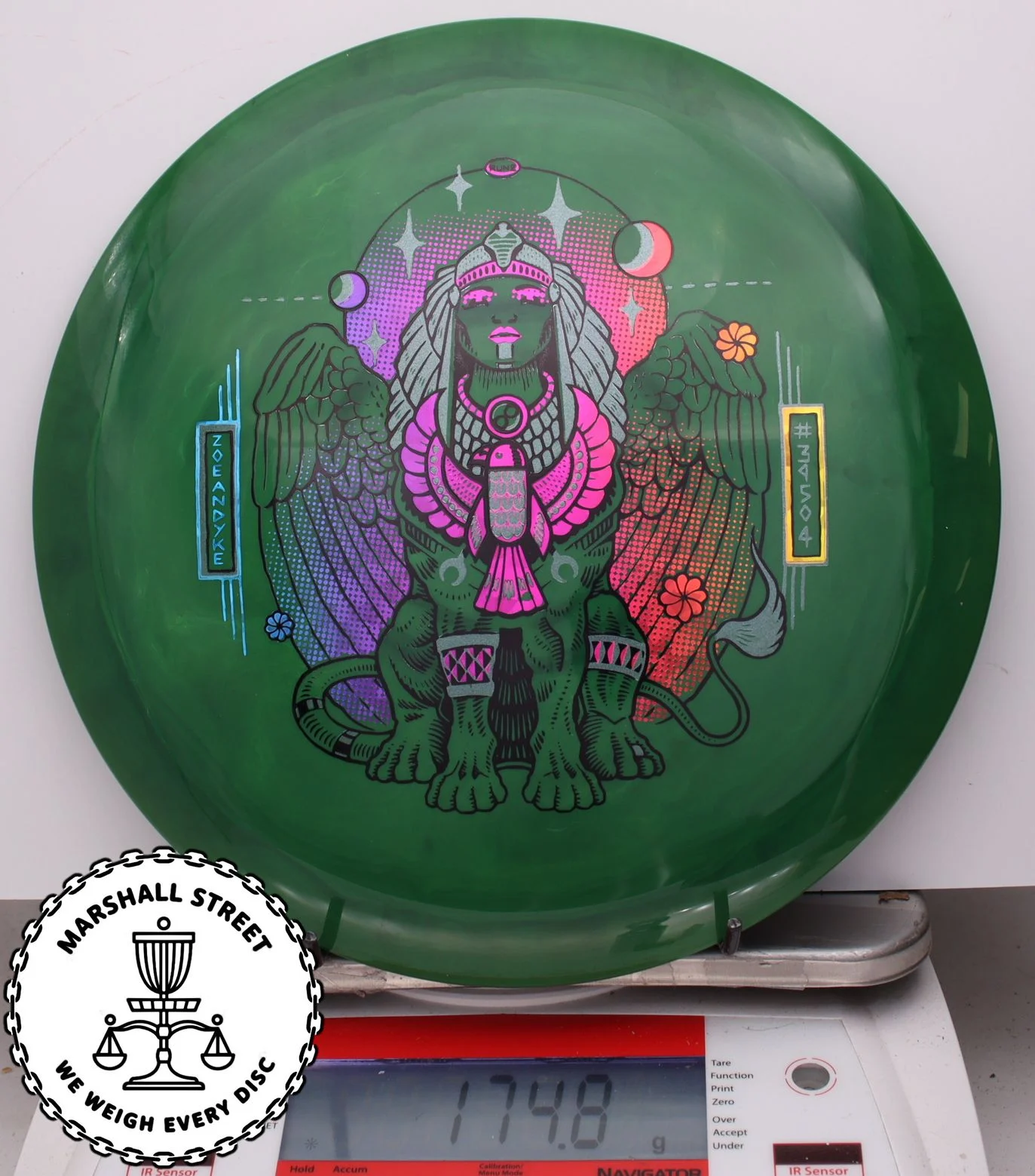 260636.jpg Swirly S-Blend Sphinx, Zoe Andyke 2022 - #06 DkGreen, 175