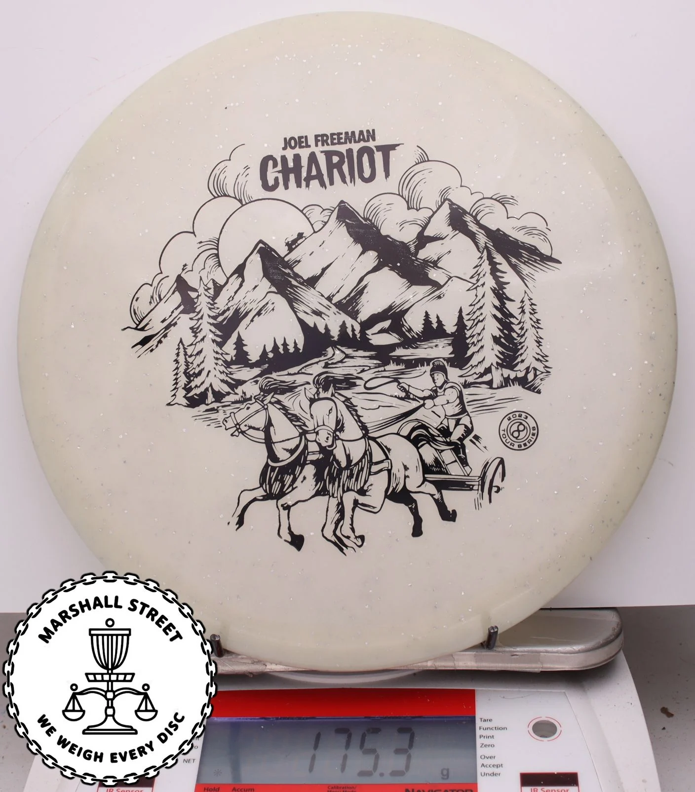 260676.jpg Metal Flake Glow C-Blend Chariot, Joel Freeman - #14 White, 175