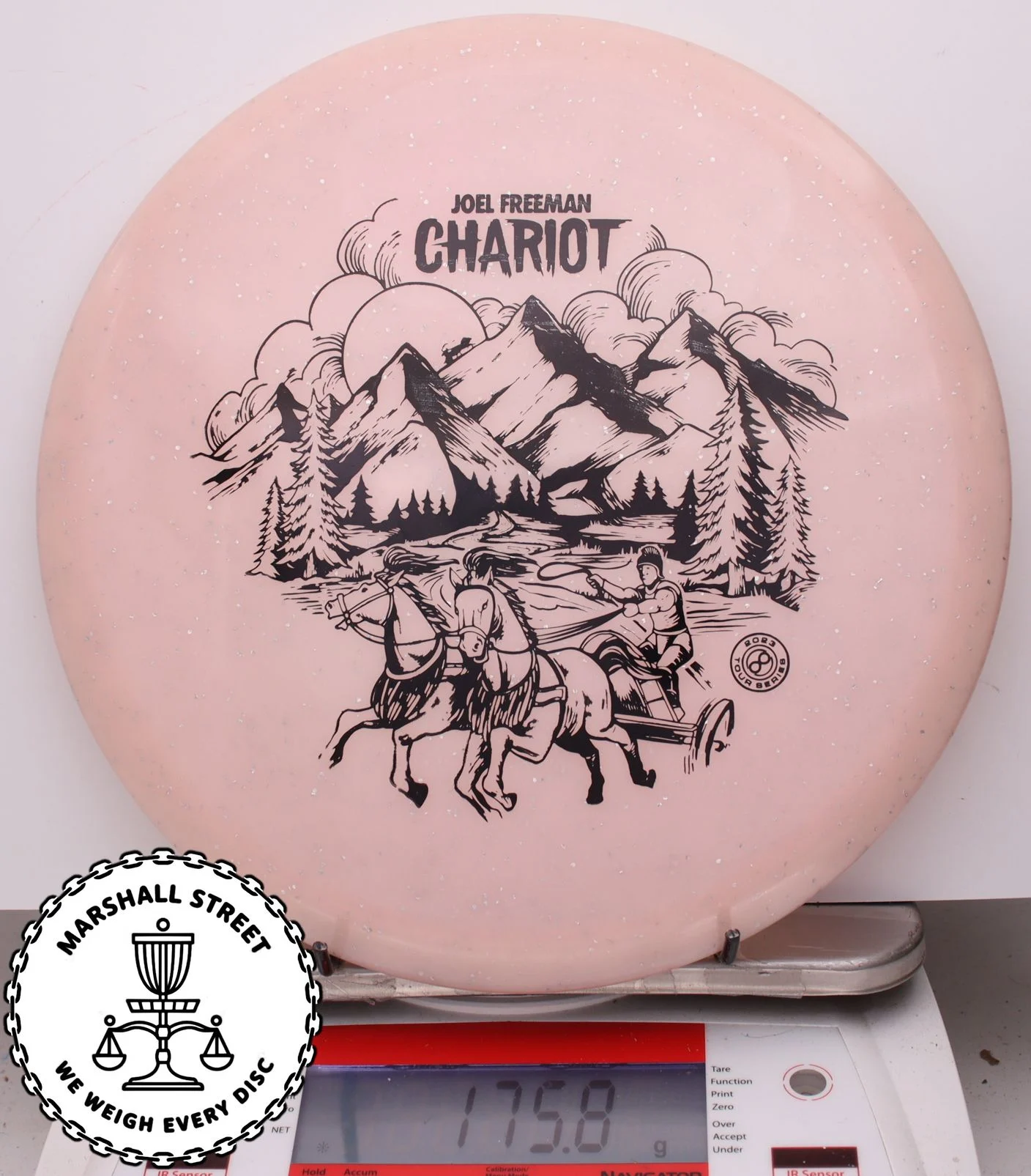 260682.jpg Metal Flake Glow C-Blend Chariot, Joel Freeman - #20 Pink, 176