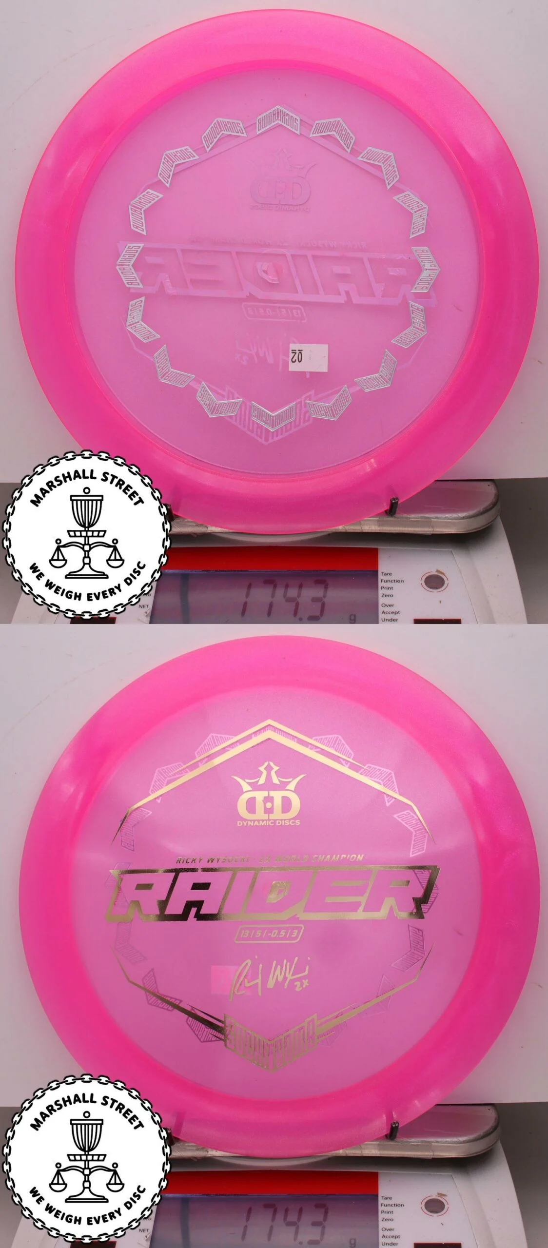 263873.jpg Lucid Ice Glimmer Raider, Ricky Wysocki '23 - #02 Pink, 174