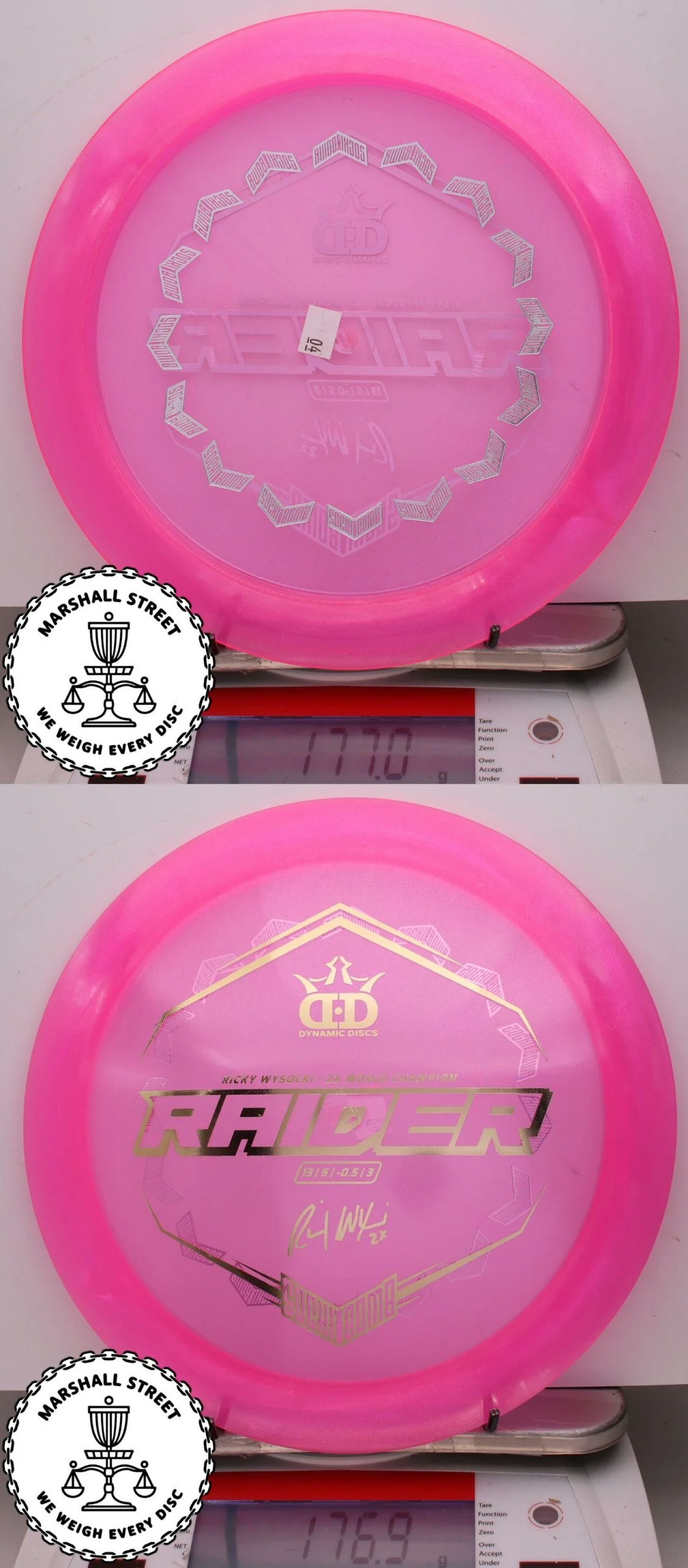 263876.jpg Lucid Ice Glimmer Raider, Ricky Wysocki '23 - #04 Pink, 177