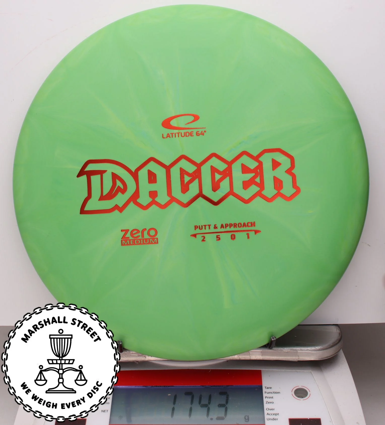 268625.jpg Zero Medium Burst Dagger - #35 Green, 174