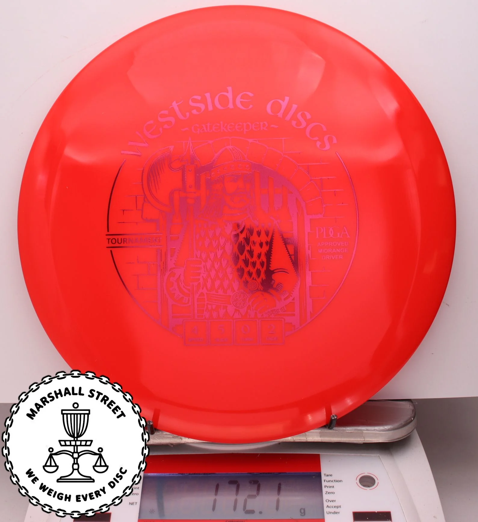 269025.jpg Tournament Gatekeeper - #19 Red, 172