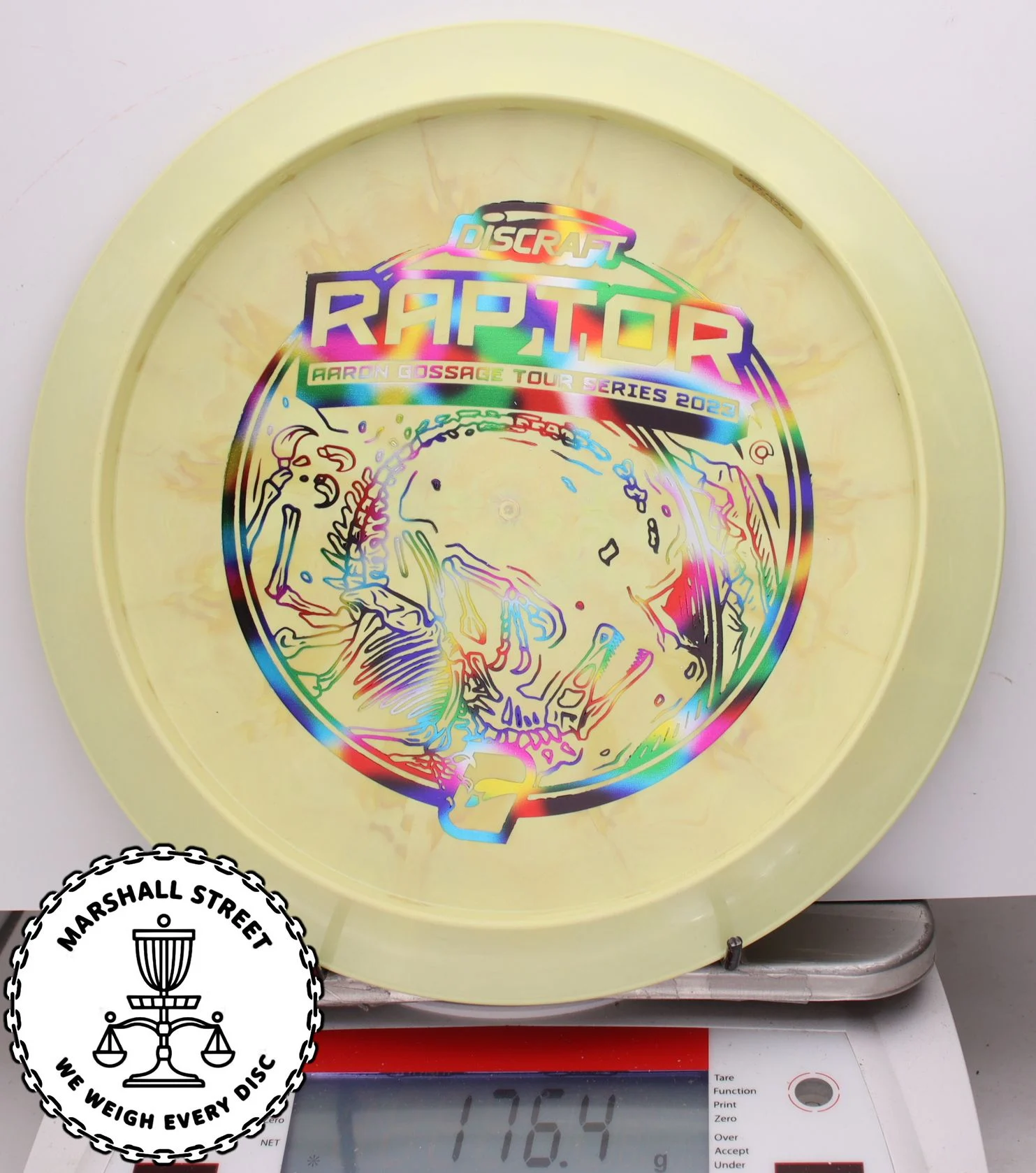 271421.jpg ESP Swirl Raptor, Gossage '23 - #17 PaleYelo, 176