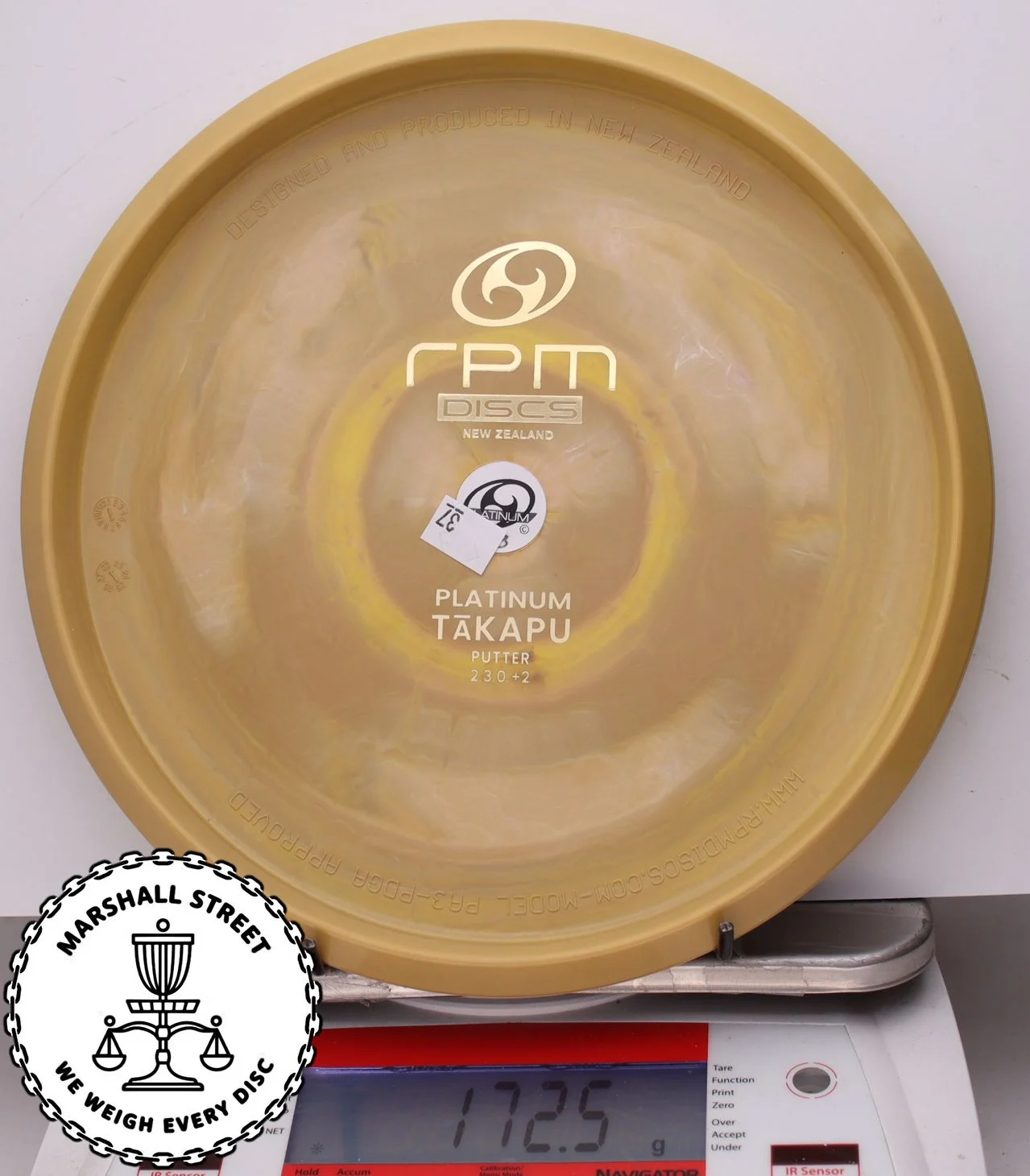 281766.jpg Platinum Takapu, Bottom Stamp - #37 Gold, 172