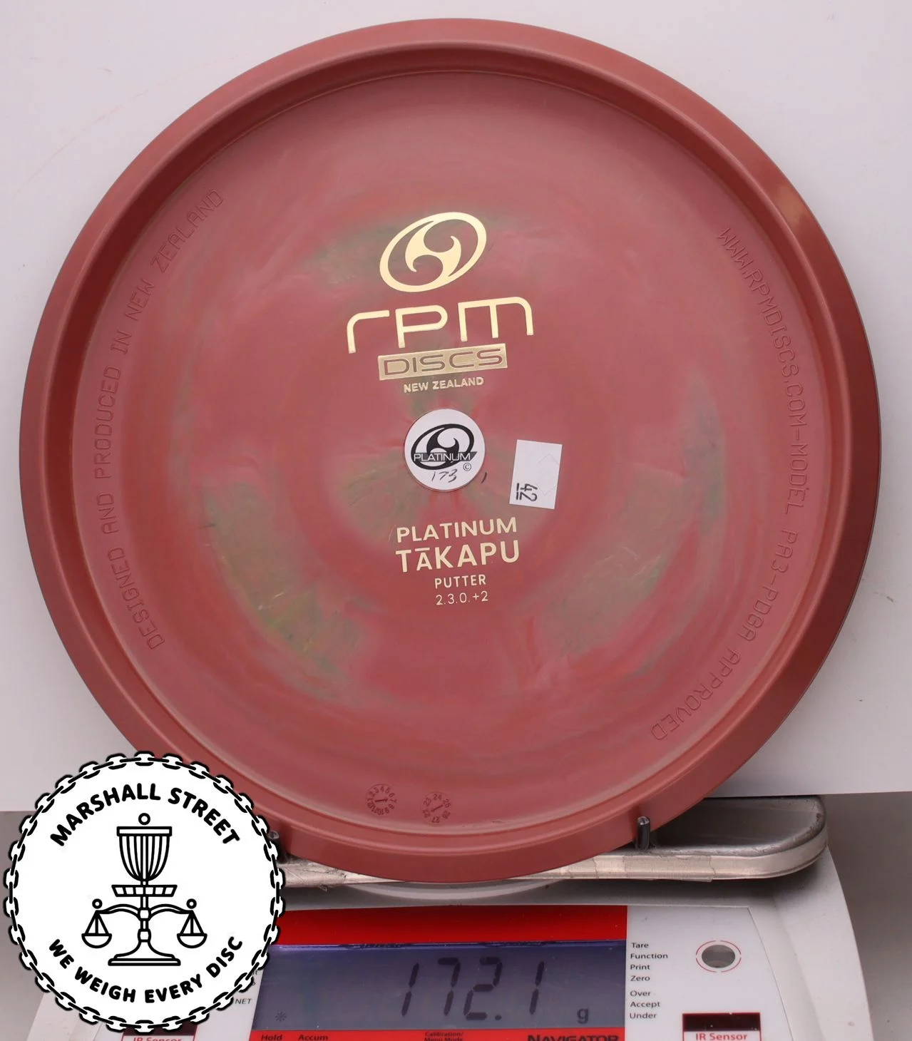 281771.jpg Platinum Takapu, Bottom Stamp - #42 Maroon, 172