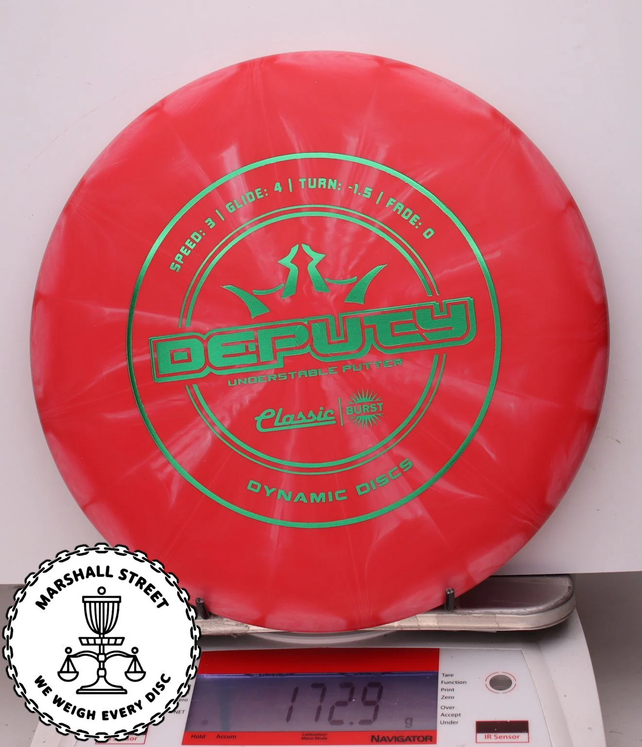 282192.jpg Classic Burst Deputy - #28 Red, 173