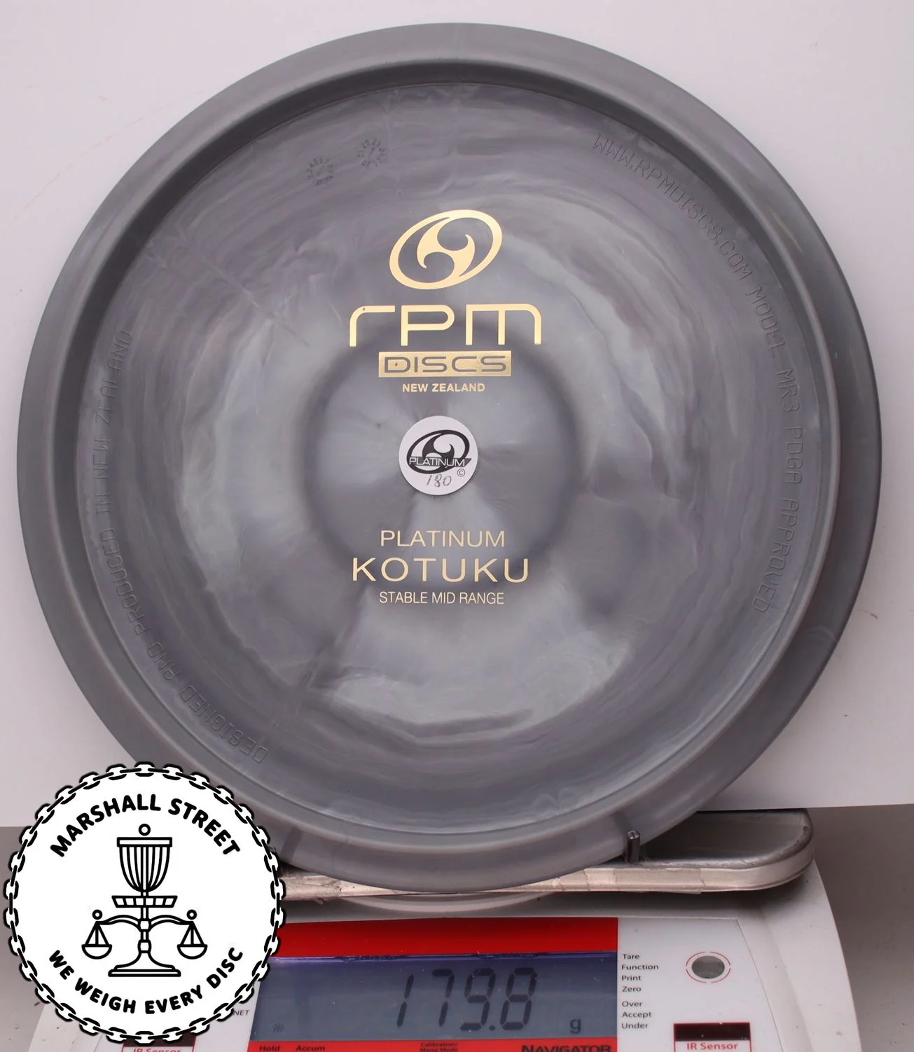282712.jpg Platinum Kotuku, Bottom Stamp - #22 Gray, 180