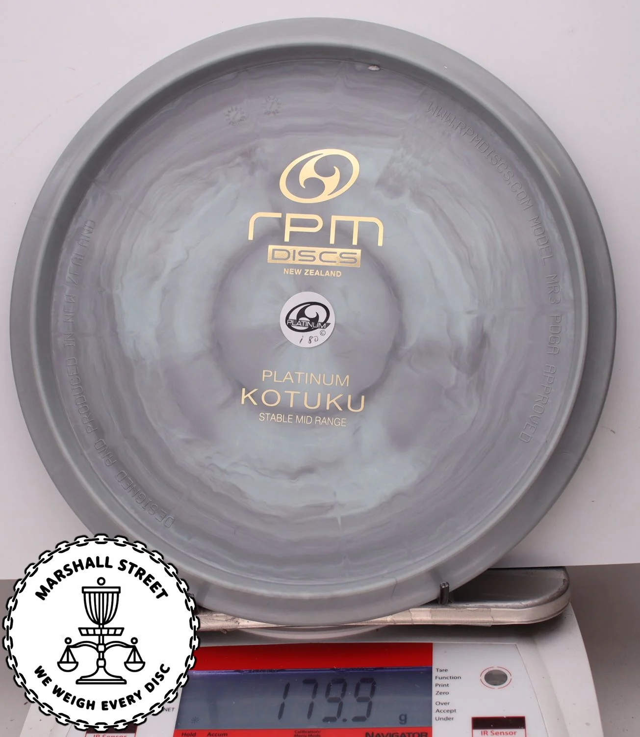 282710-1.jpg Platinum Kotuku, Bottom Stamp - #21 Gray, 180