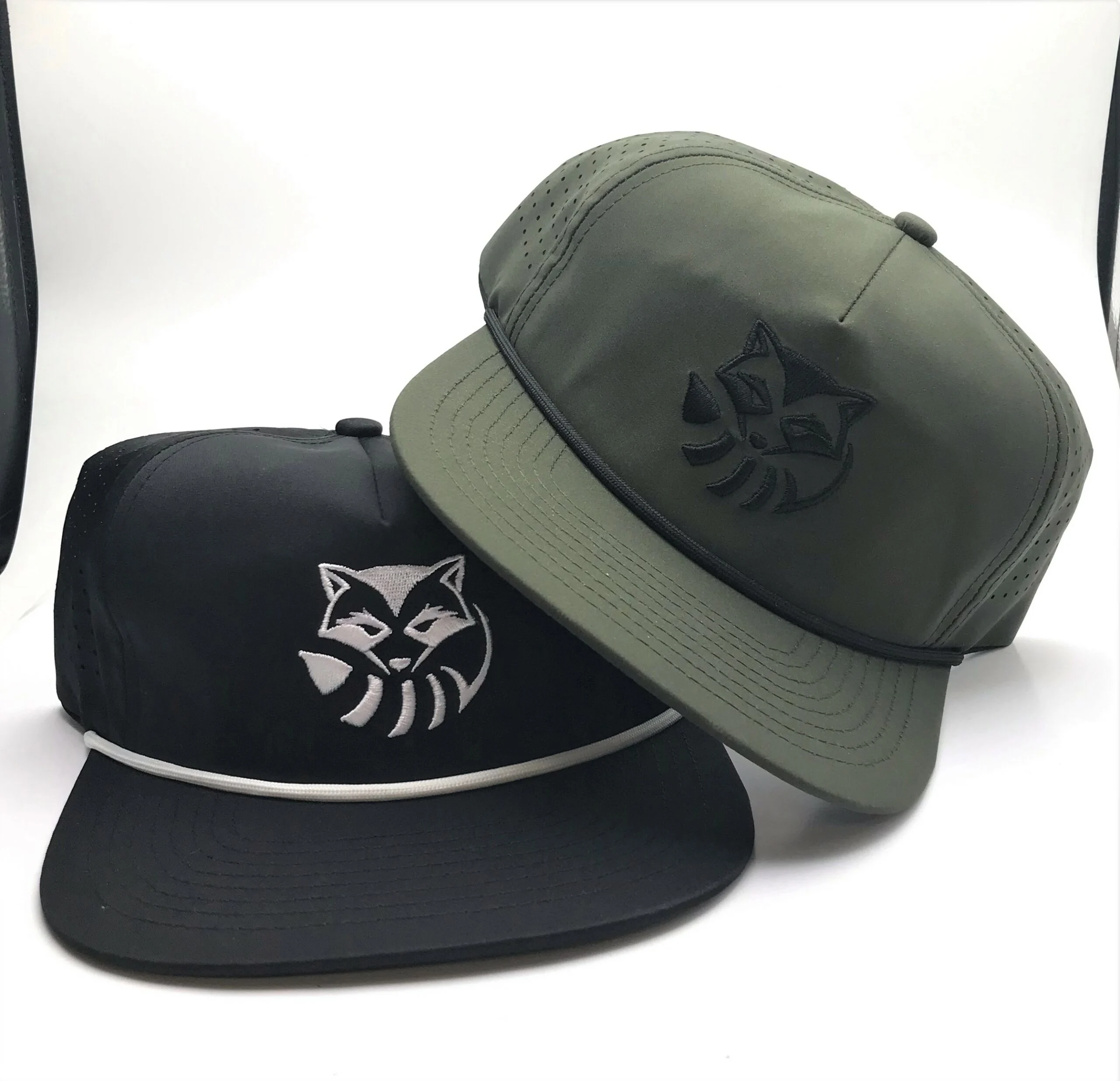 Trash Panda Perforated Rope Hat