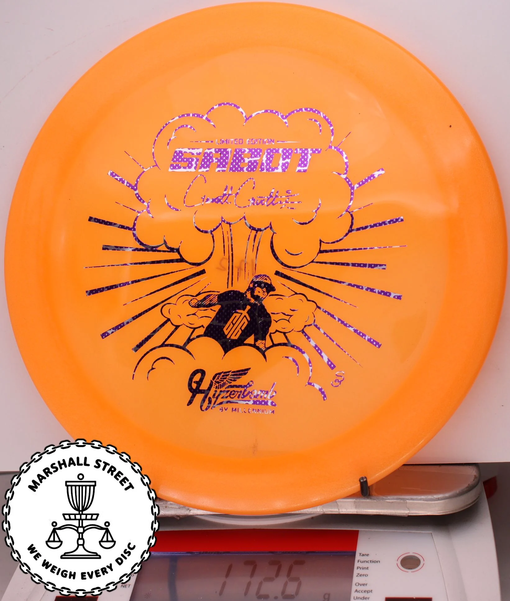 289209.jpg Recon Color Lunar Sabot, Garret Gurthie - 1st Run - #10 OrangGlo, 173