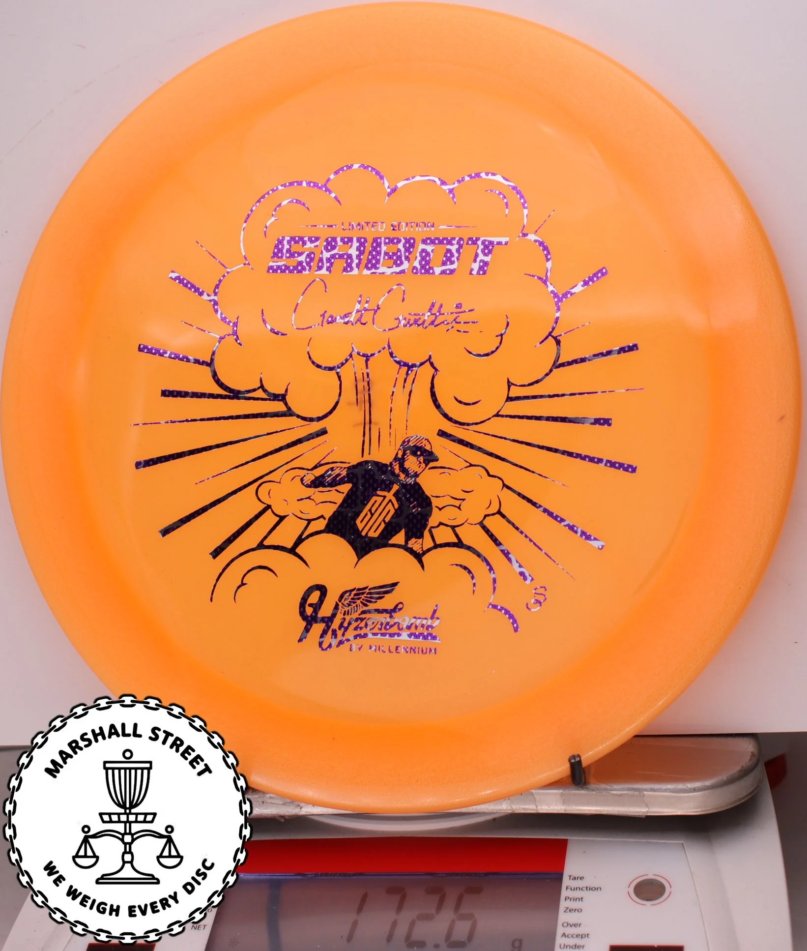 289213.jpg Recon Color Lunar Sabot, Garret Gurthie - 1st Run - #14 OrangGlo, 173