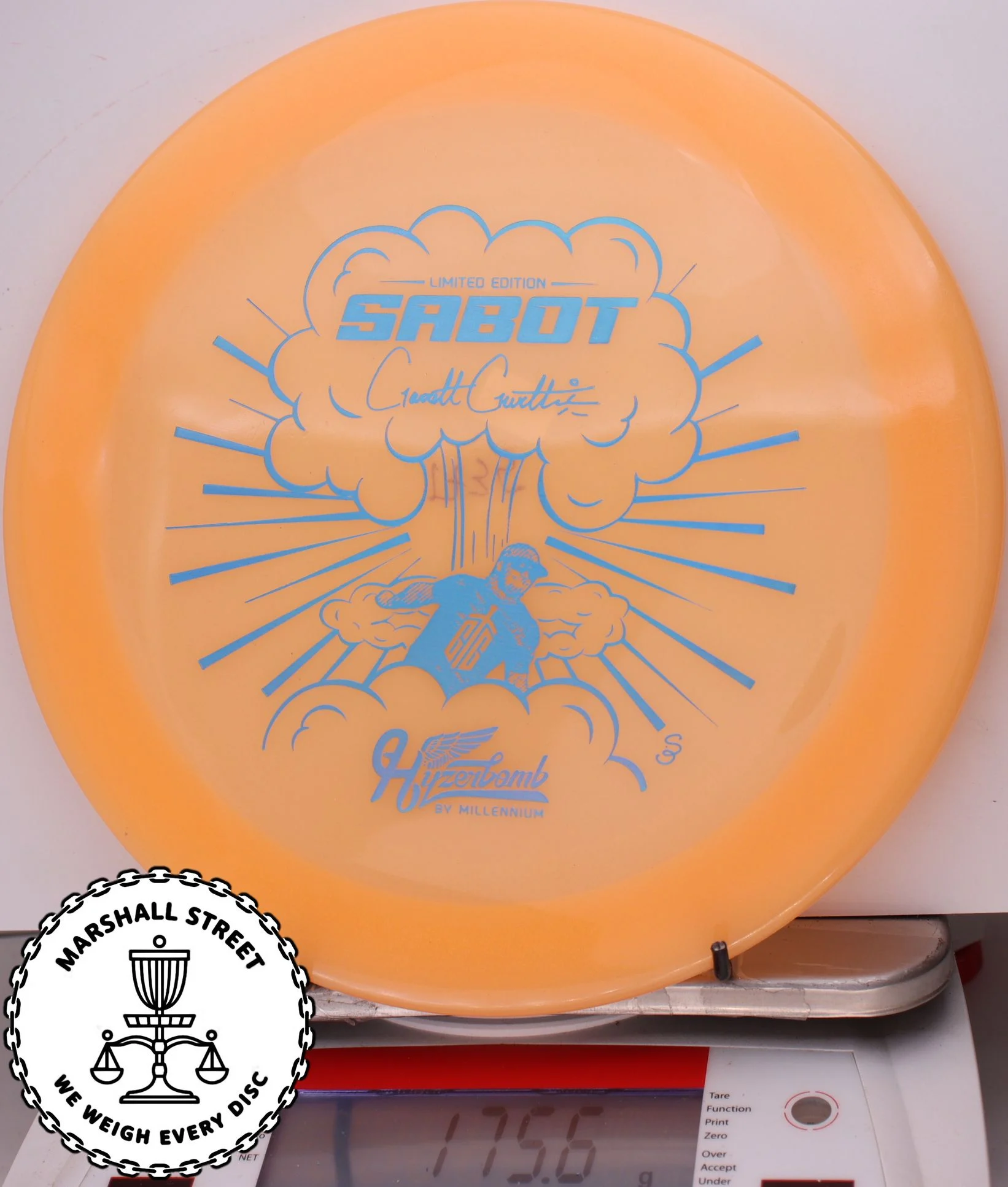 289214.jpg Recon Color Lunar Sabot, Garret Gurthie - 1st Run - #15 OrangGlo, 176