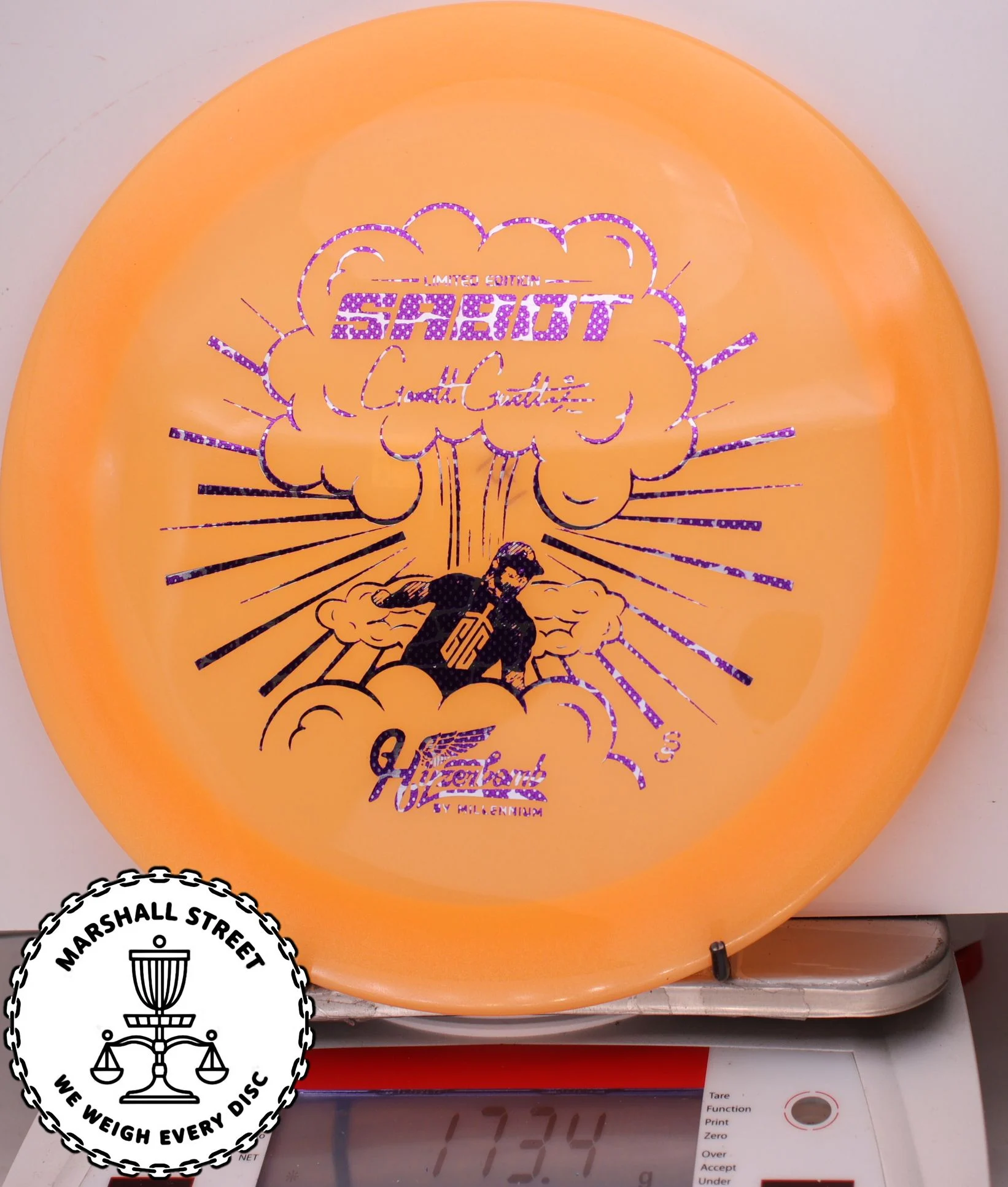 289211.jpg Recon Color Lunar Sabot, Garret Gurthie - 1st Run - #12 OrangGlo, 173