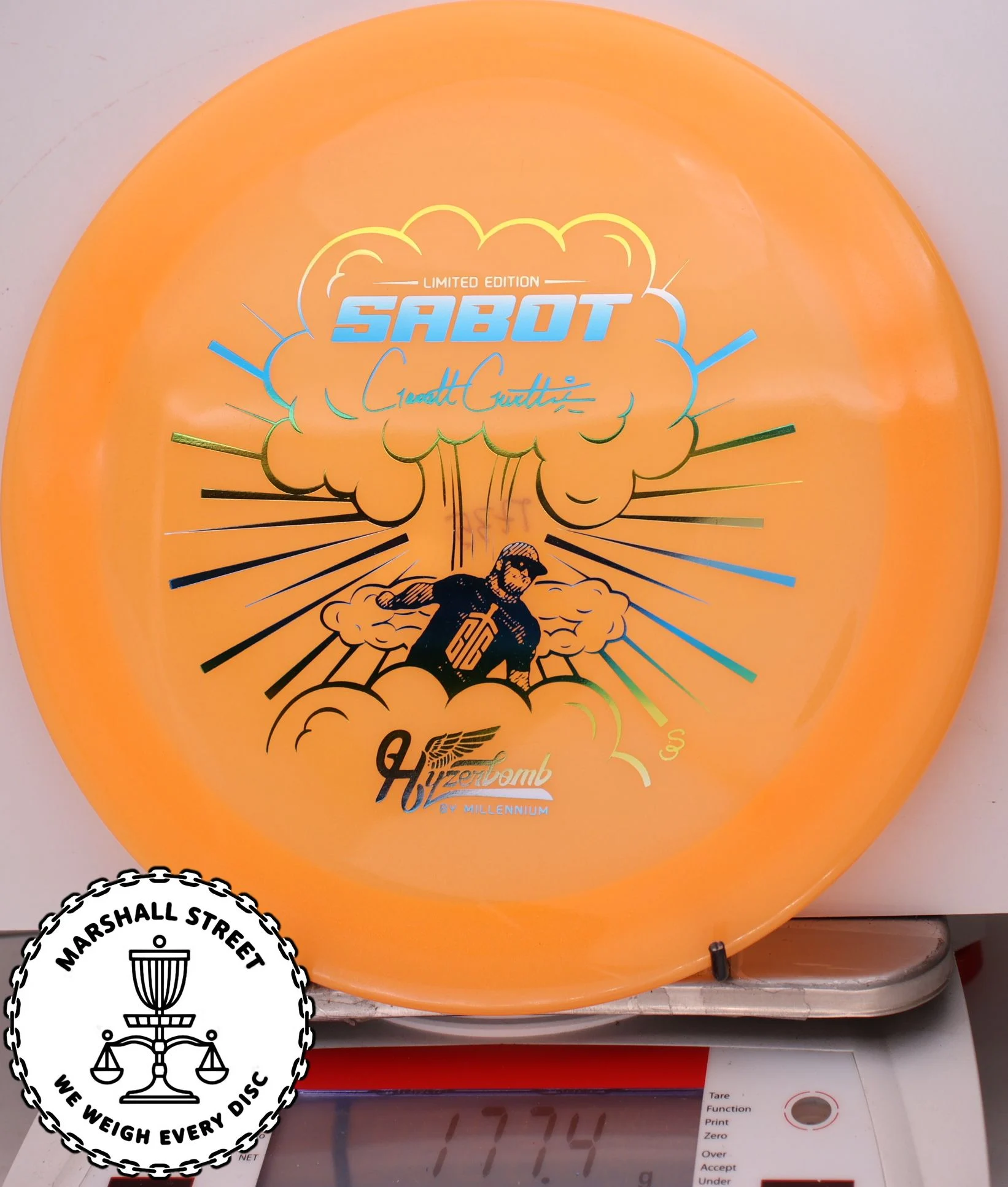 289218.jpg Recon Color Lunar Sabot, Garret Gurthie - 1st Run - #19 OrangGlo, 177