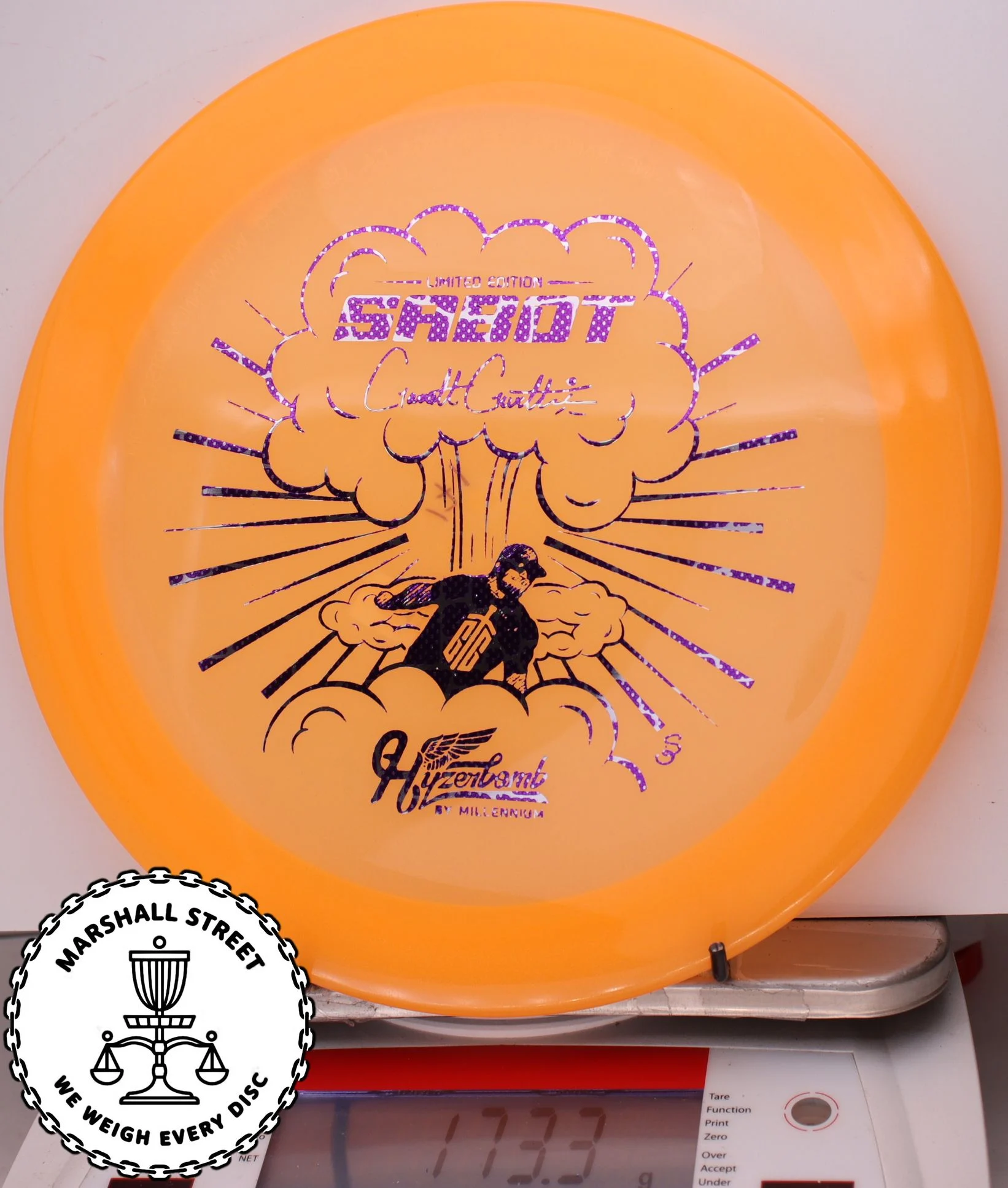 289210.jpg Recon Color Lunar Sabot, Garret Gurthie - 1st Run - #11 OrangGlo, 173