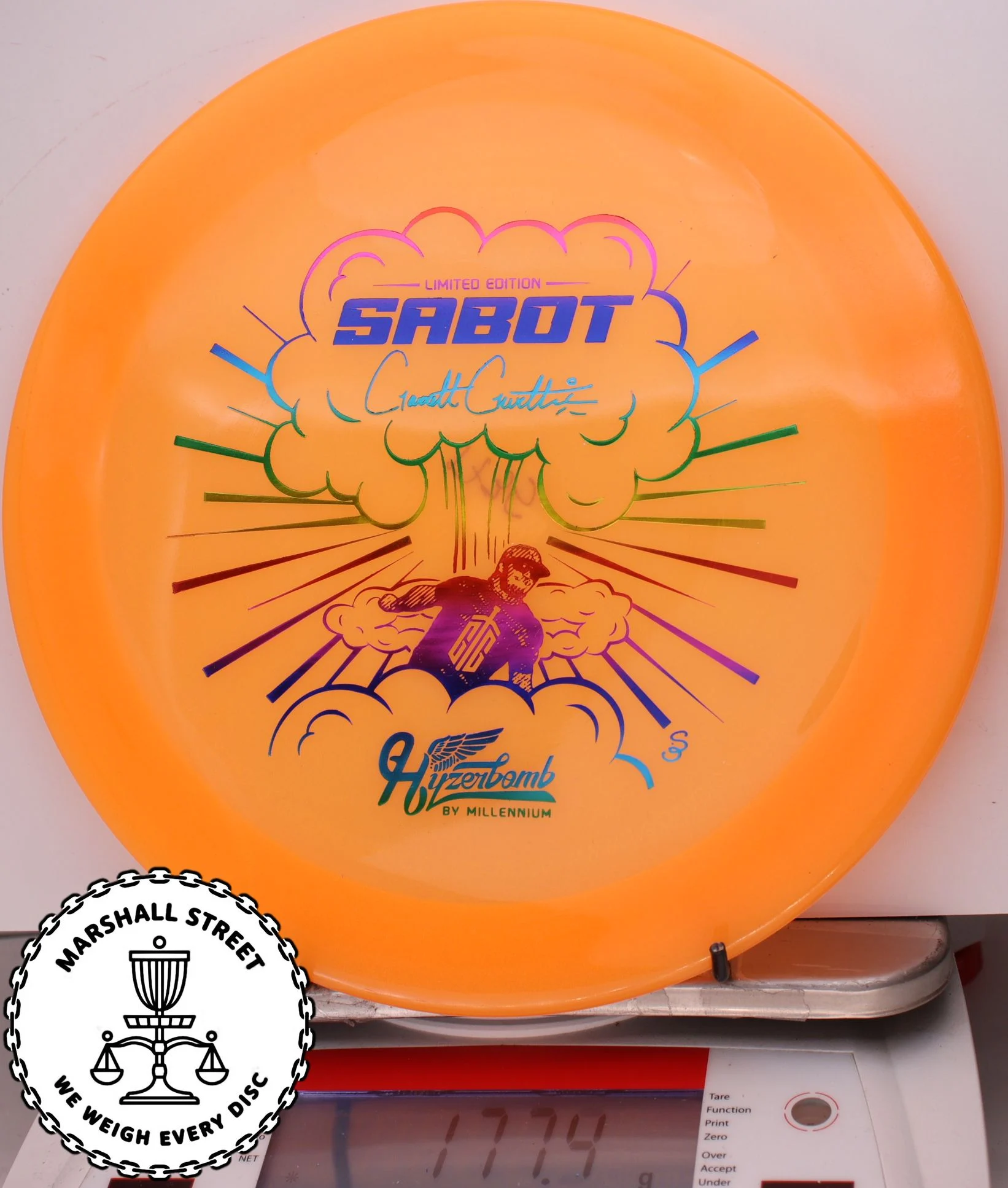 289215.jpg Recon Color Lunar Sabot, Garret Gurthie - 1st Run - #16 OrangGlo, 177
