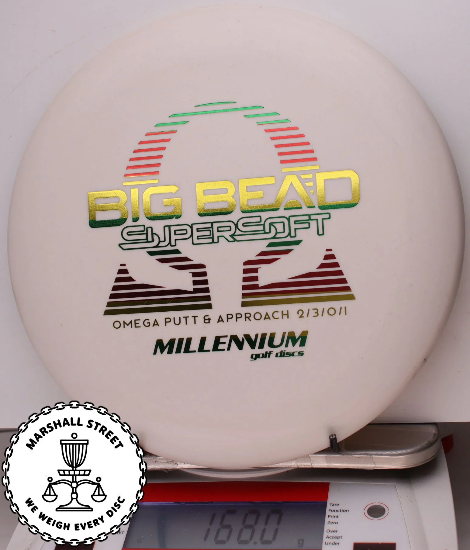 289552.jpg Millennium Omega SS, Big Bead - #13 White, 168