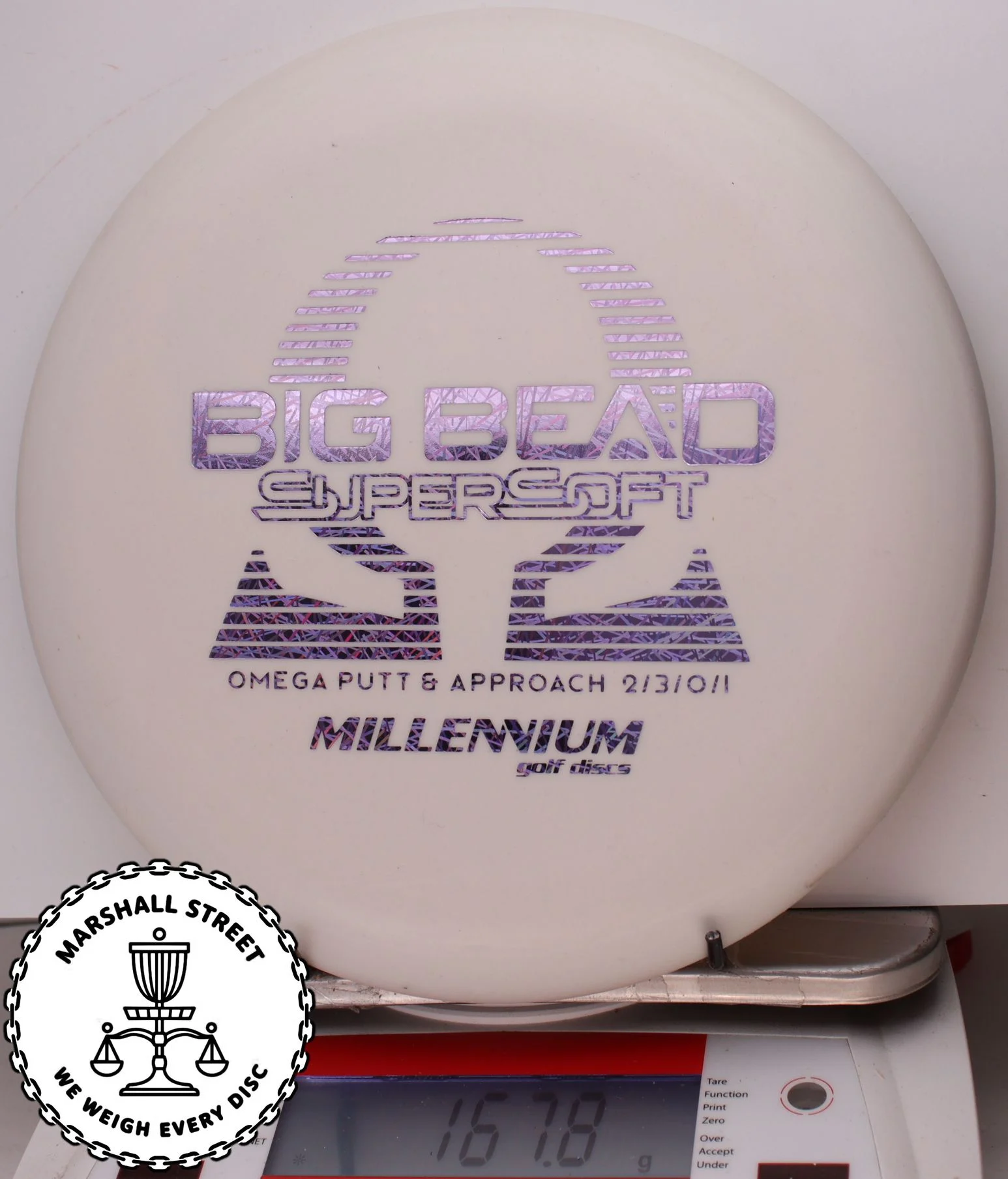 289554.jpg Millennium Omega SS, Big Bead - #15 White, 168