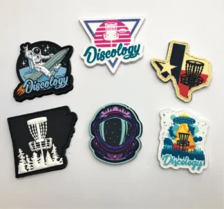 Discology PVC Velcro Patches