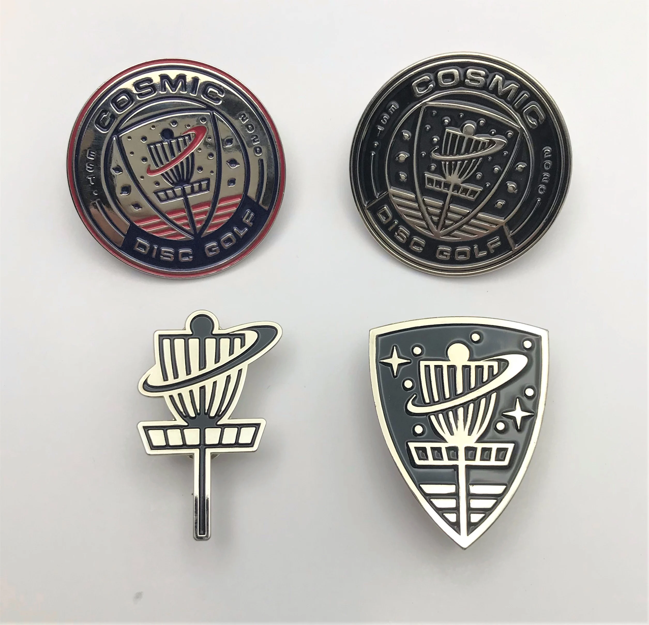 Cosmic Disc Golf Pins