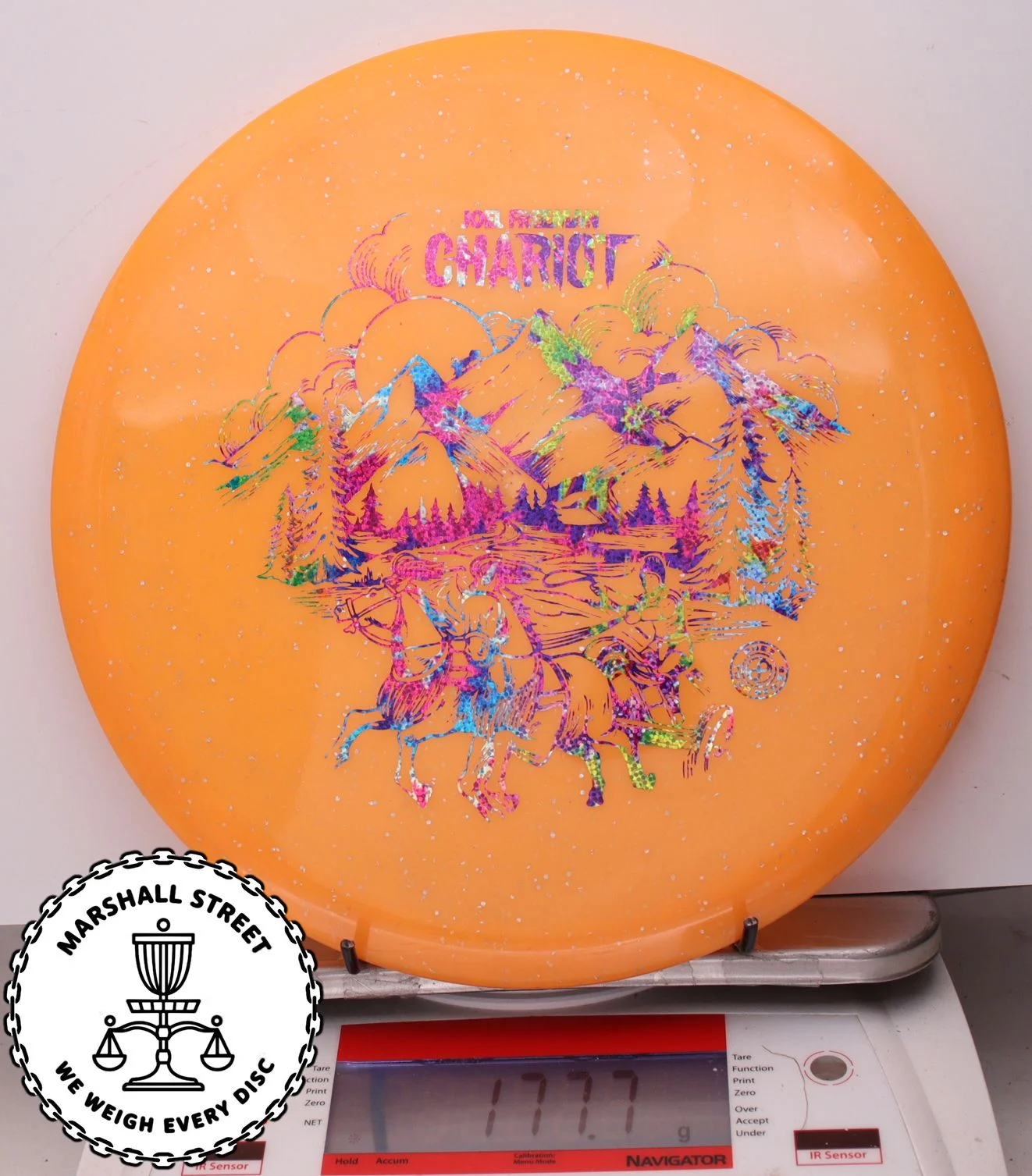 299965.jpg Metal Flake Glow C-Blend Chariot, Joel Freeman - #21 Orange, 178