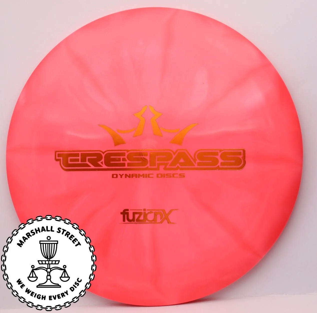 Fuzion-X Burst Trespass, Bar Stamp