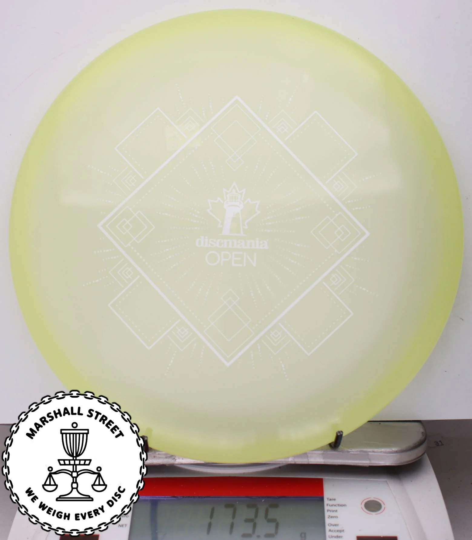 307381-1.jpg Color Glow C-Line P2, Discmania Open '23 - #54 Yellow, 173