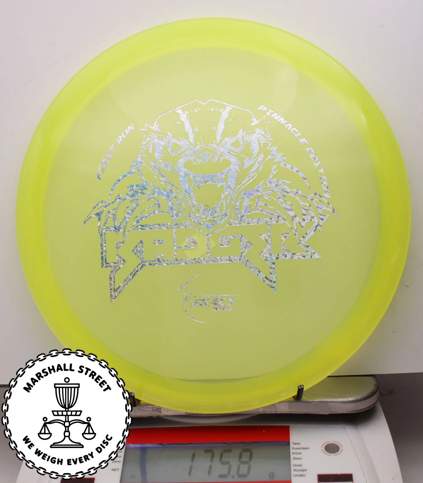 307846.jpg Pinnacle Badger, 1st Run - #36 NYellow, 176