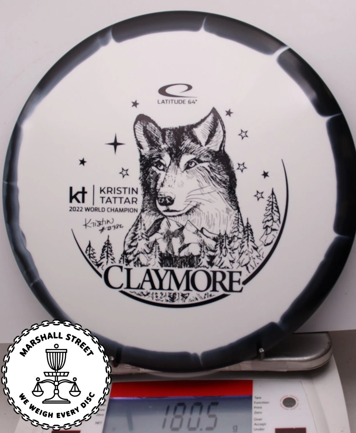 312886.jpg Gold Orbit Claymore, Kristin Tattar 2023 - #64 Black, 180