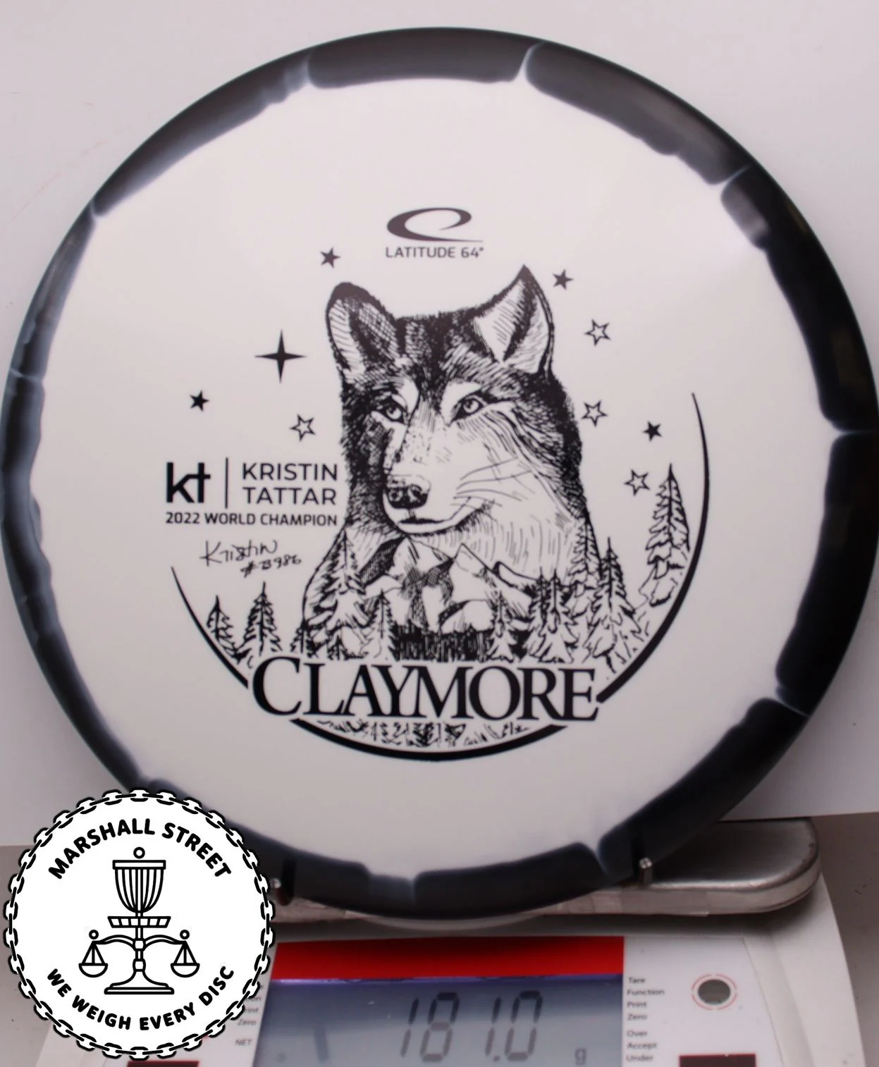 312882.jpg Gold Orbit Claymore, Kristin Tattar 2023 - #60 Black, 181