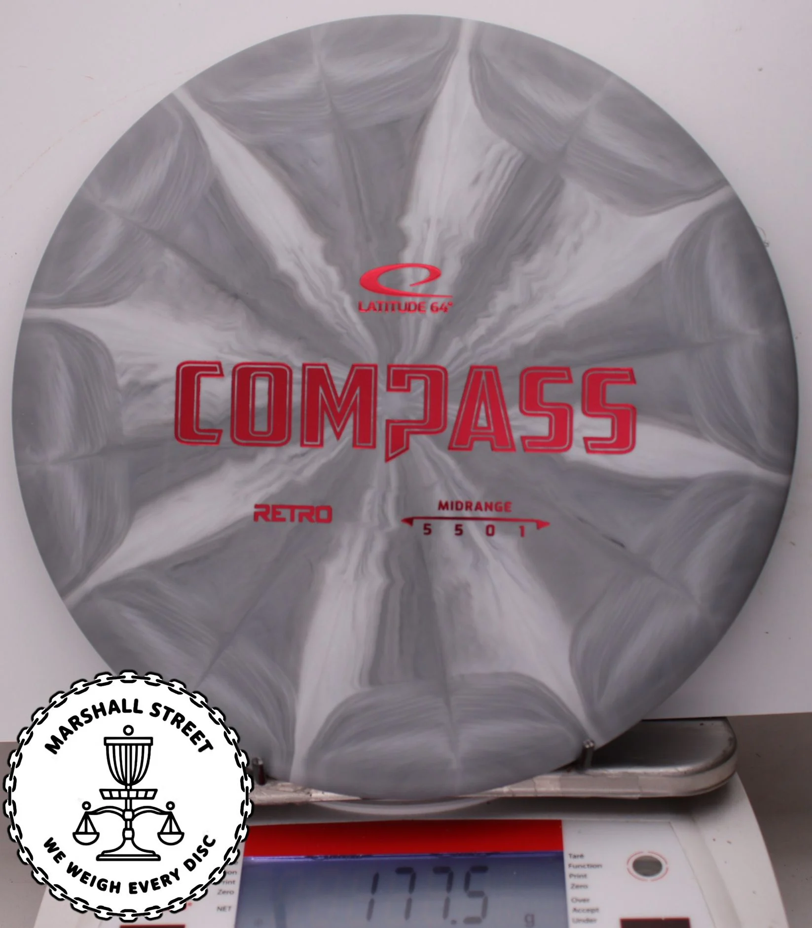 324969.jpg Retro Burst Compass - #33 Gray, 177