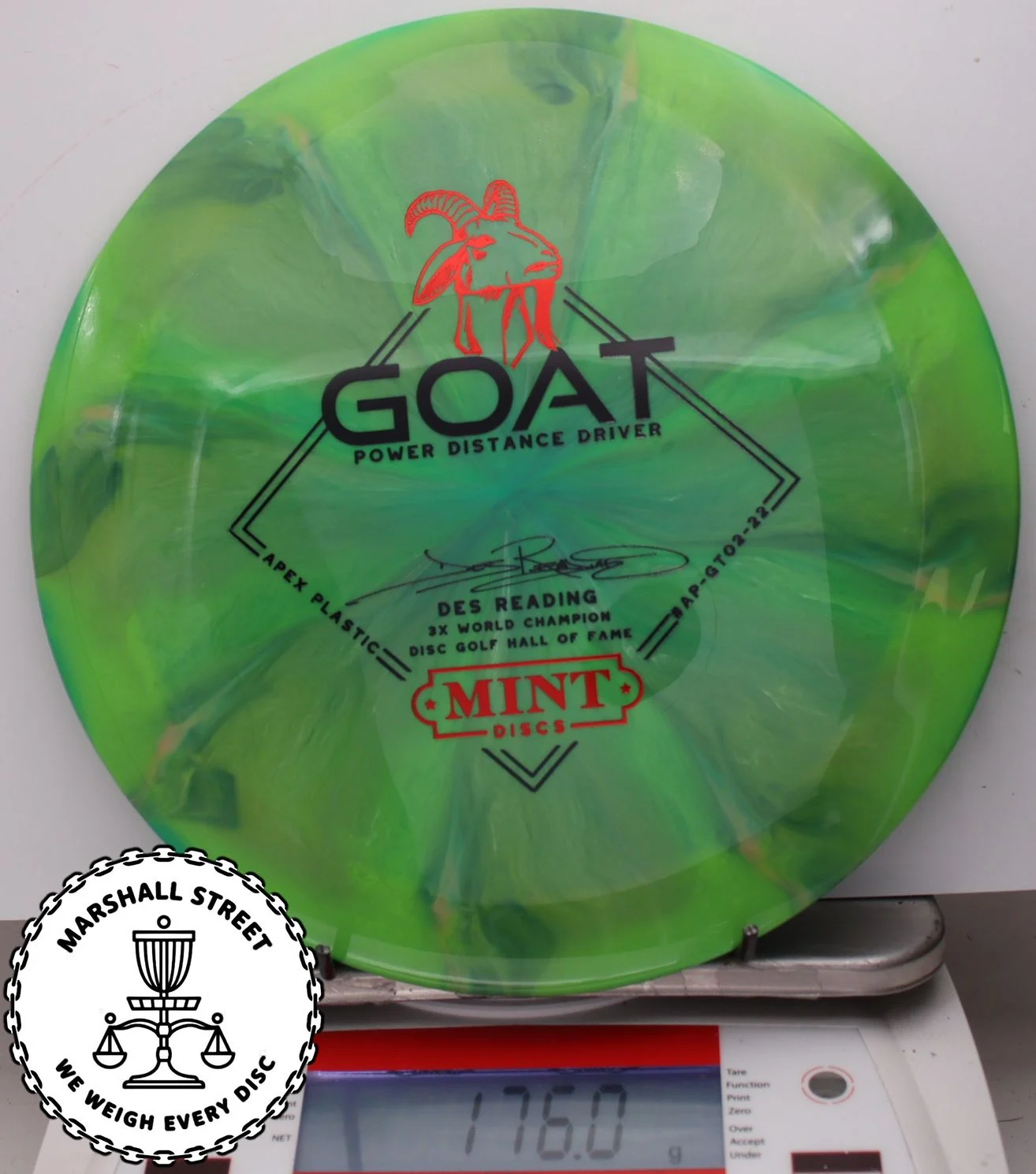 325468.jpg Swirly Apex Goat, Des Reading - #39 Green, 176