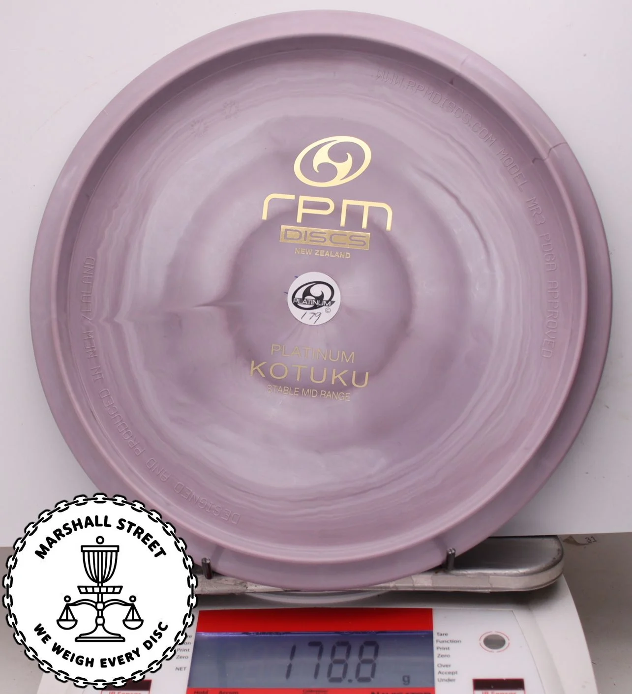 329658.jpg Platinum Kotuku, Bottom Stamp - #31 Purple, 179